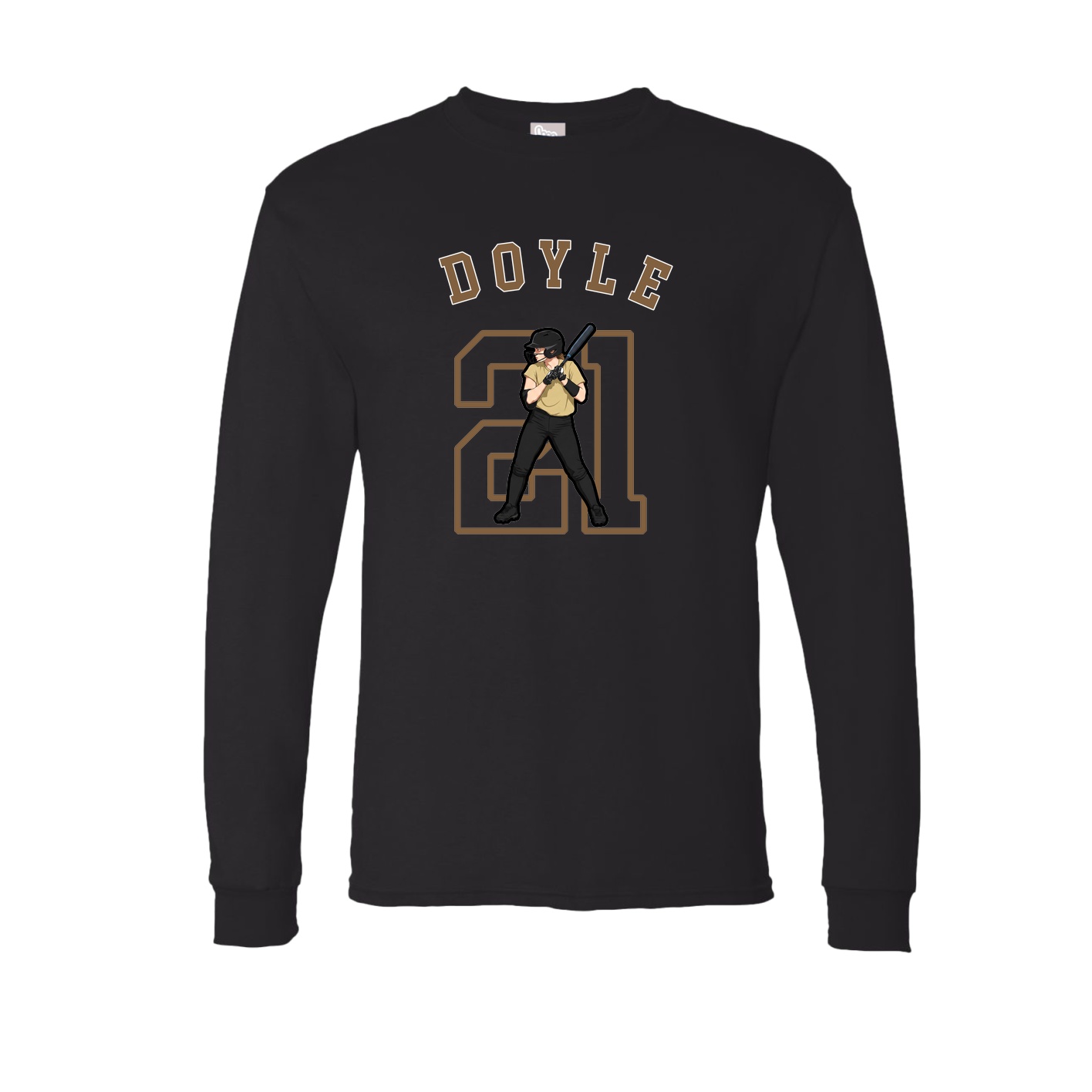 Long Sleeve Tee — Shirsey Arch in Black