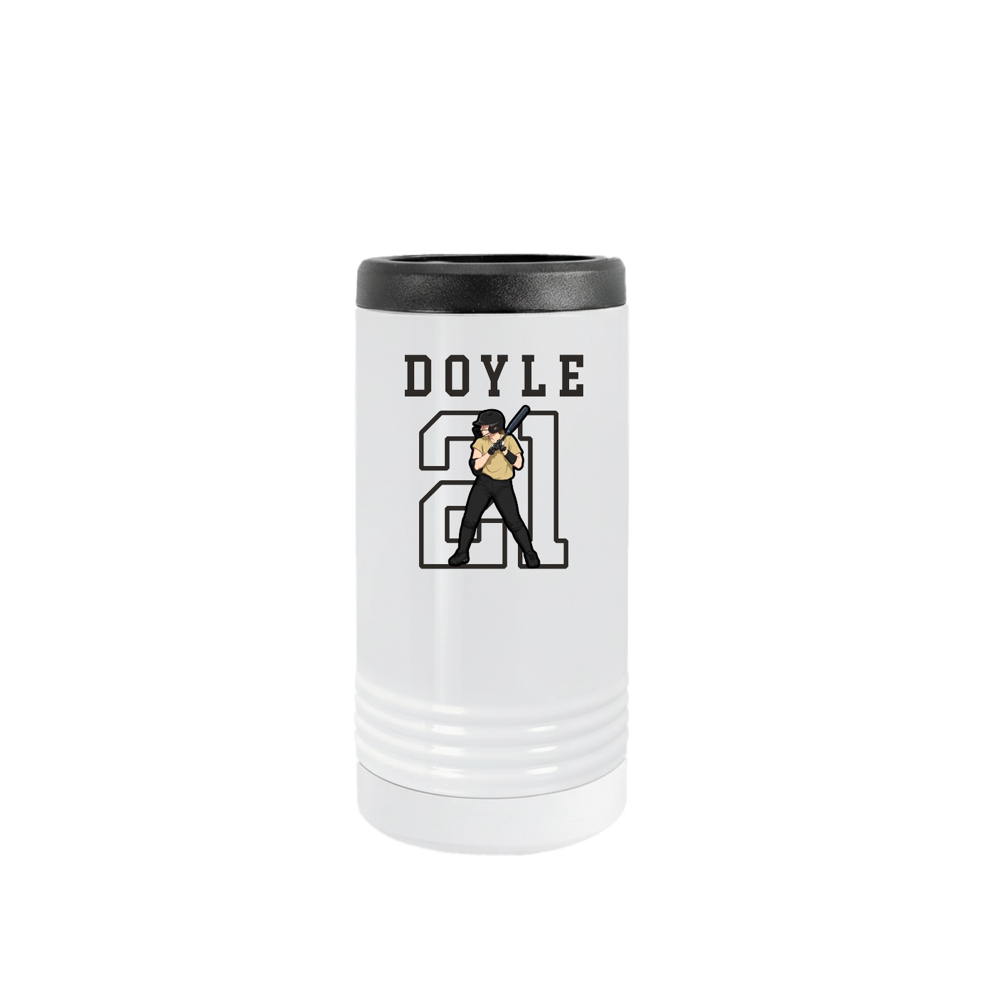 Slim Beverage Holder — Shirsey in White