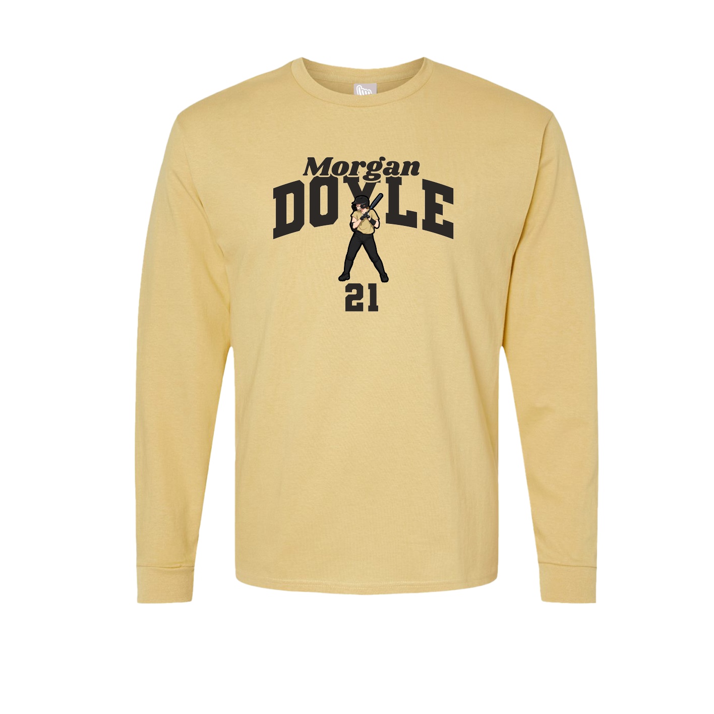 Long Sleeve Tee — Signature Arch in Vegas Gold