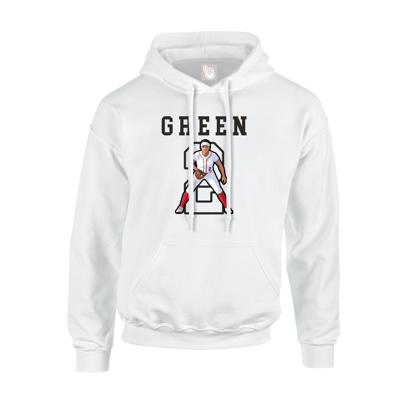 Youth Hoodie — Shirsey in White