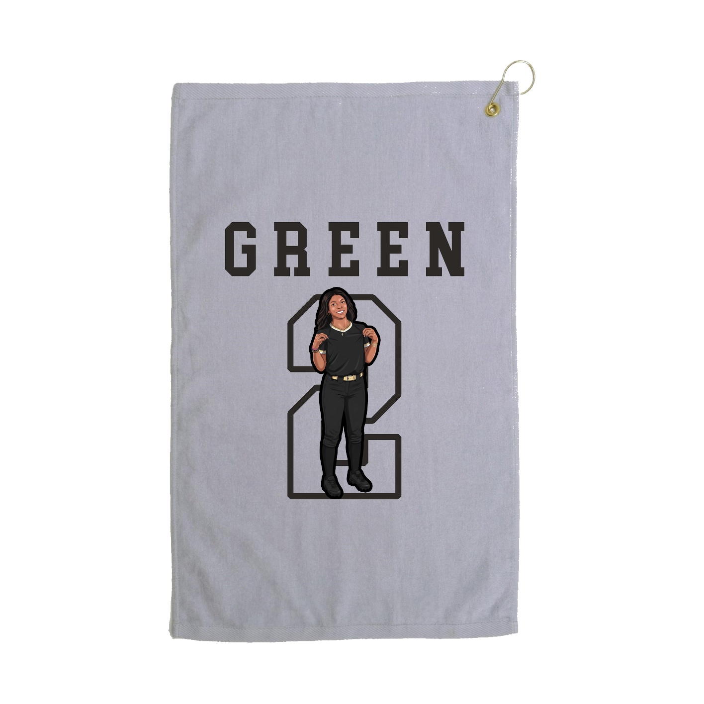Golf Towel — Shirsey in Grey
