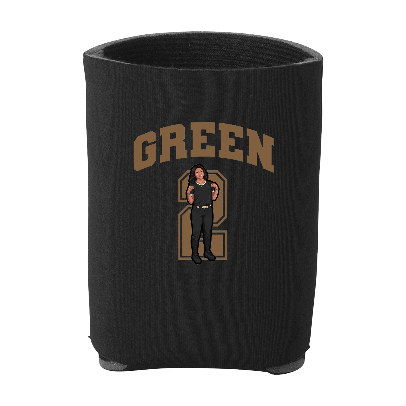 Can Holder — Number in Black