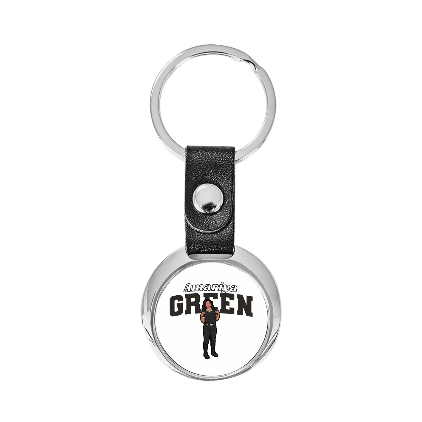 Key Chain — Name Arch in Classic