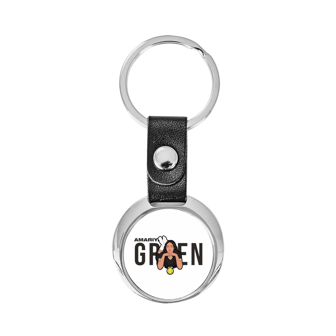 Key Chain — Player Name in Classic