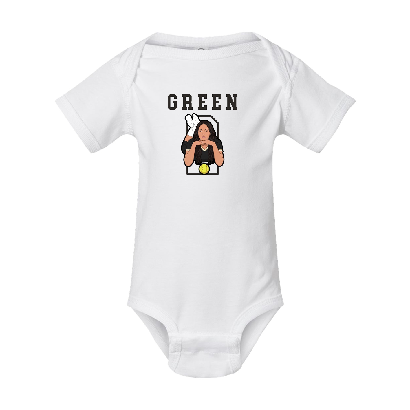 Baby Onesie — Shirsey in White