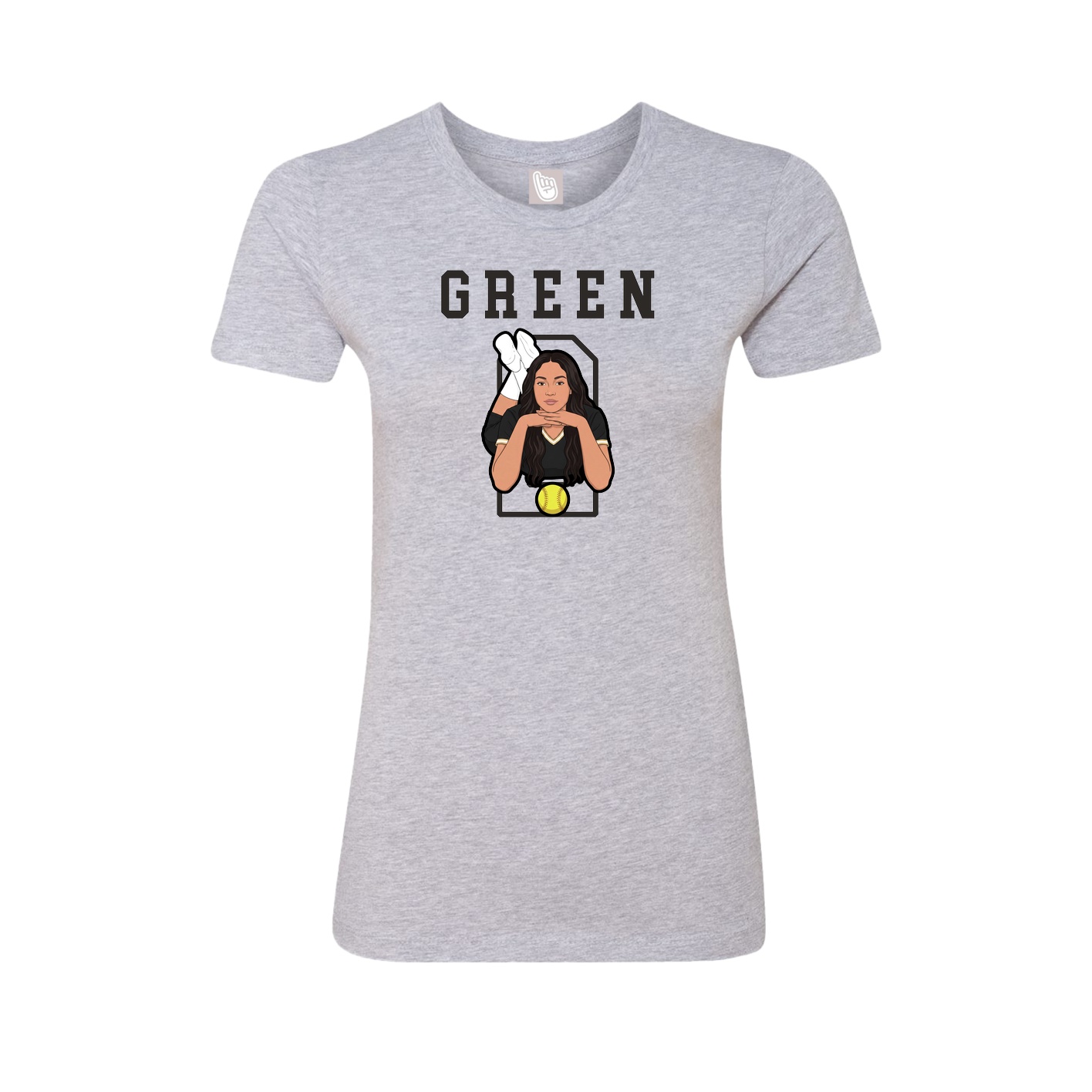 Womens Tee — Shirsey in Grey