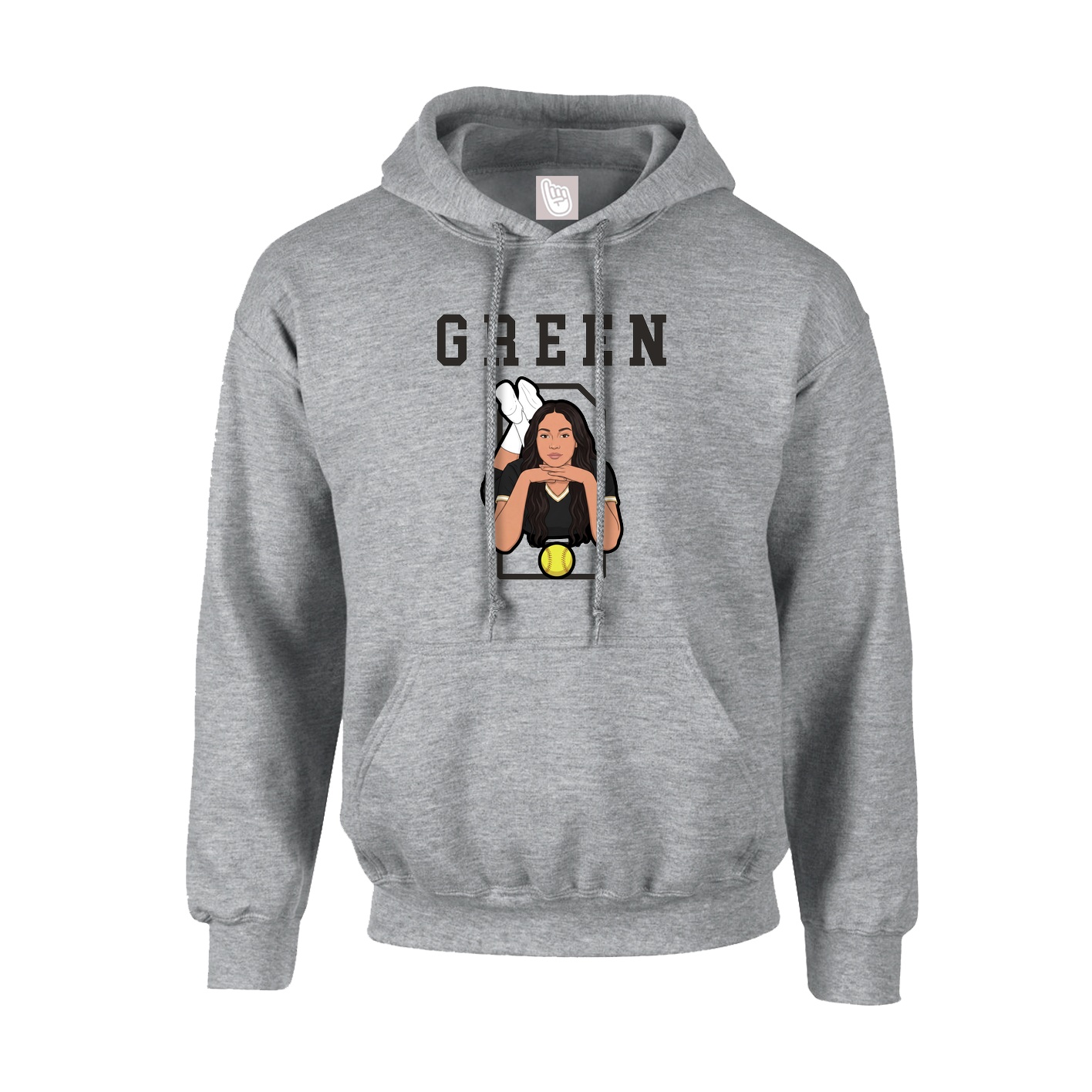 Youth Hoodie — Shirsey in Grey