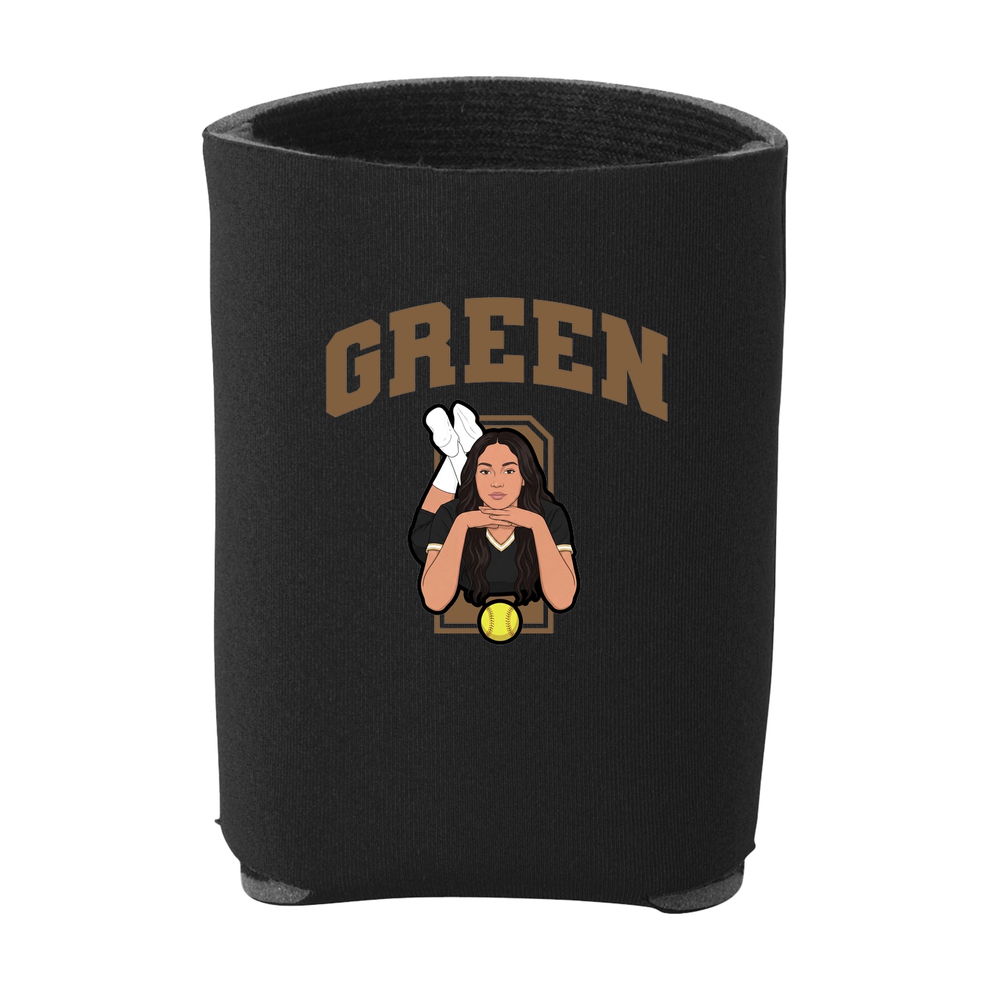 Can Holder — Number in Black