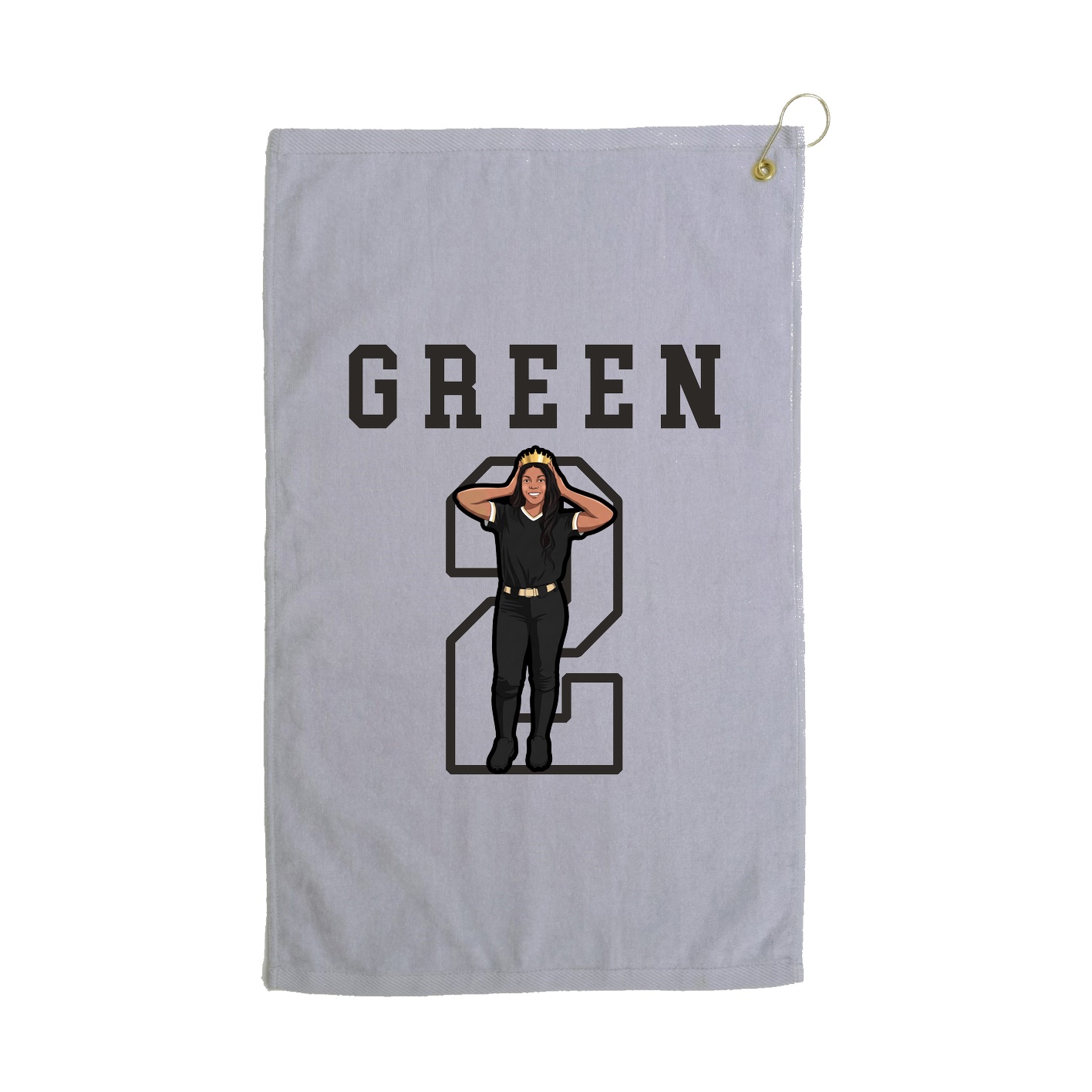 Golf Towel — Shirsey in Grey
