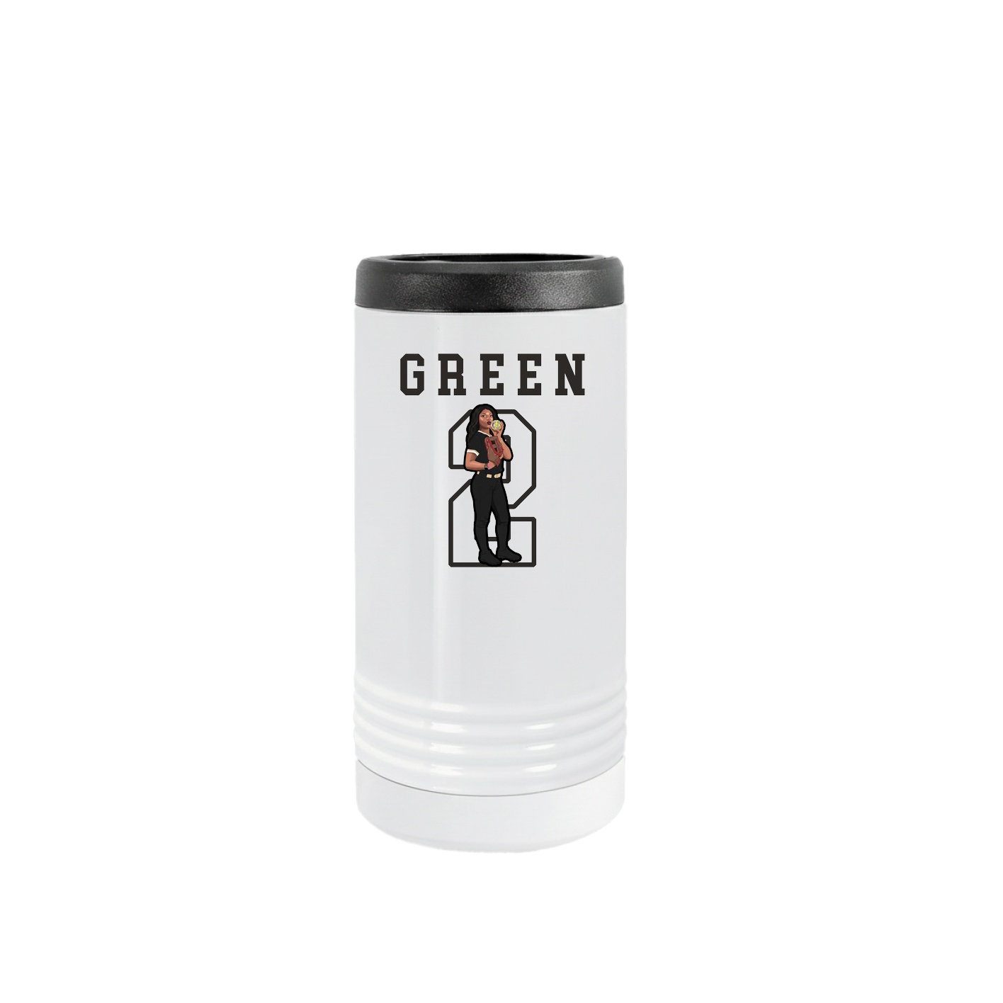 Slim Beverage Holder — Shirsey in White