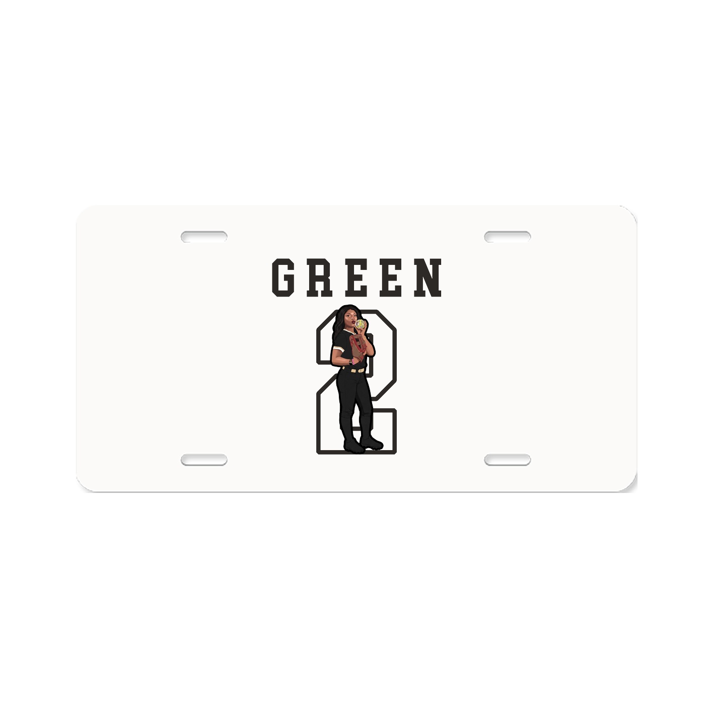 License Plate — Shirsey in Classic