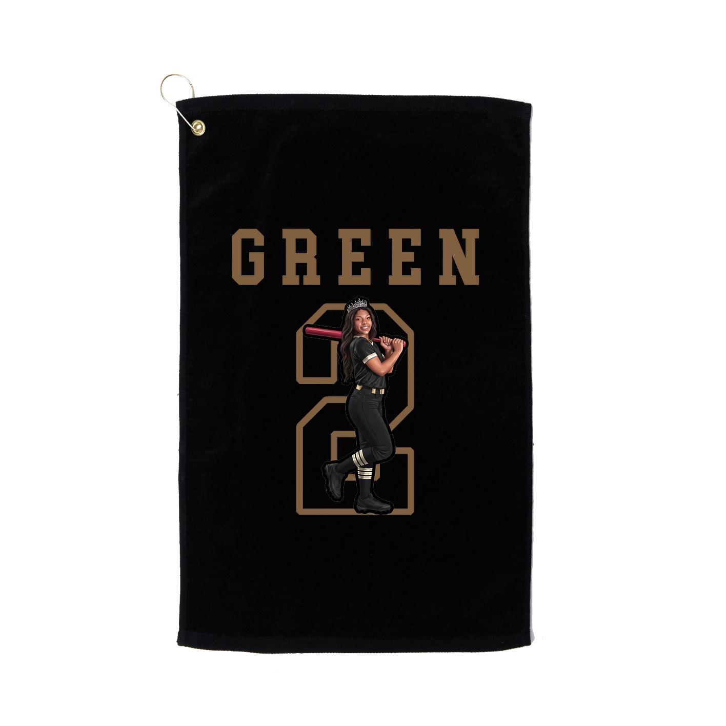 Golf Towel — Shirsey in Black