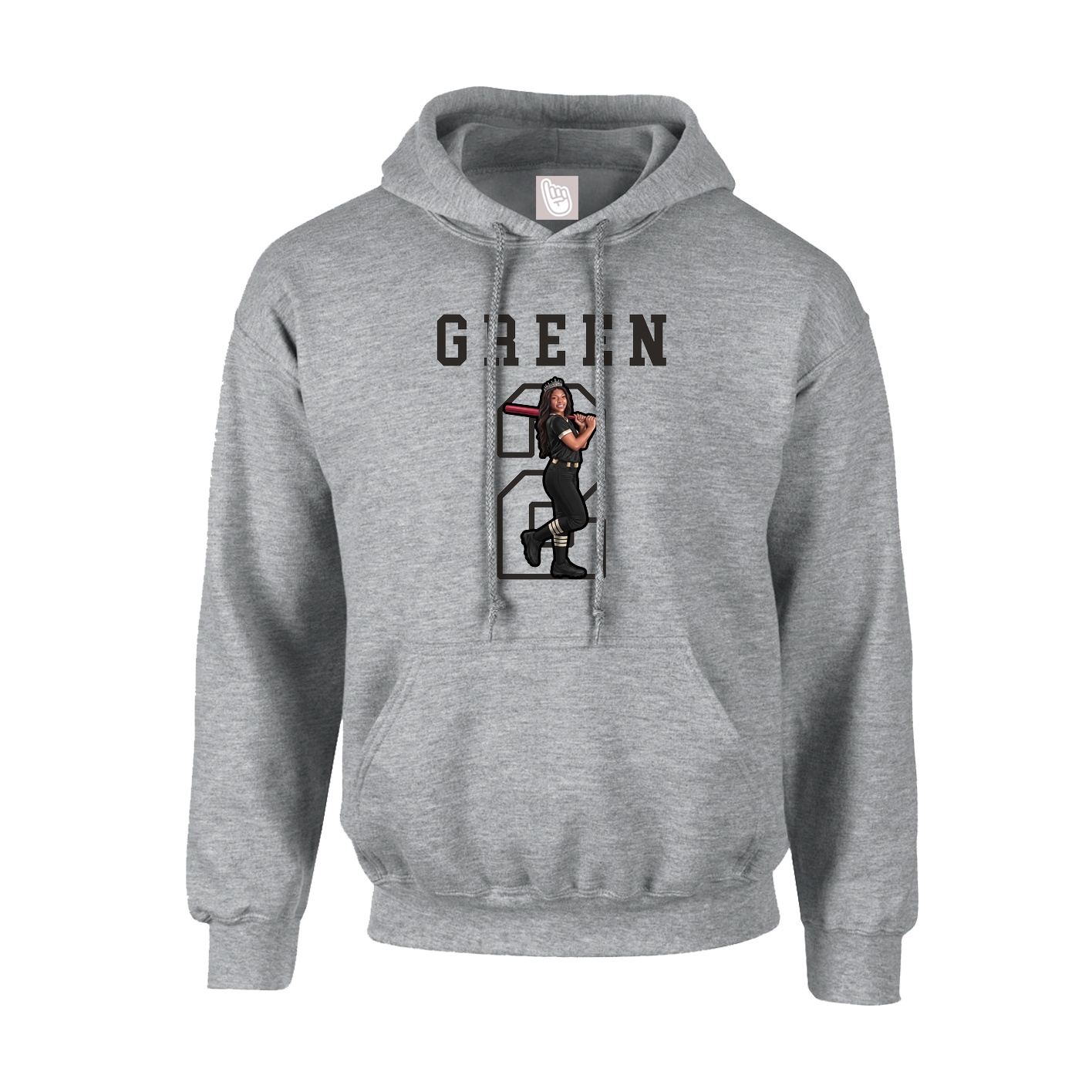 Hoodie — Shirsey in Grey