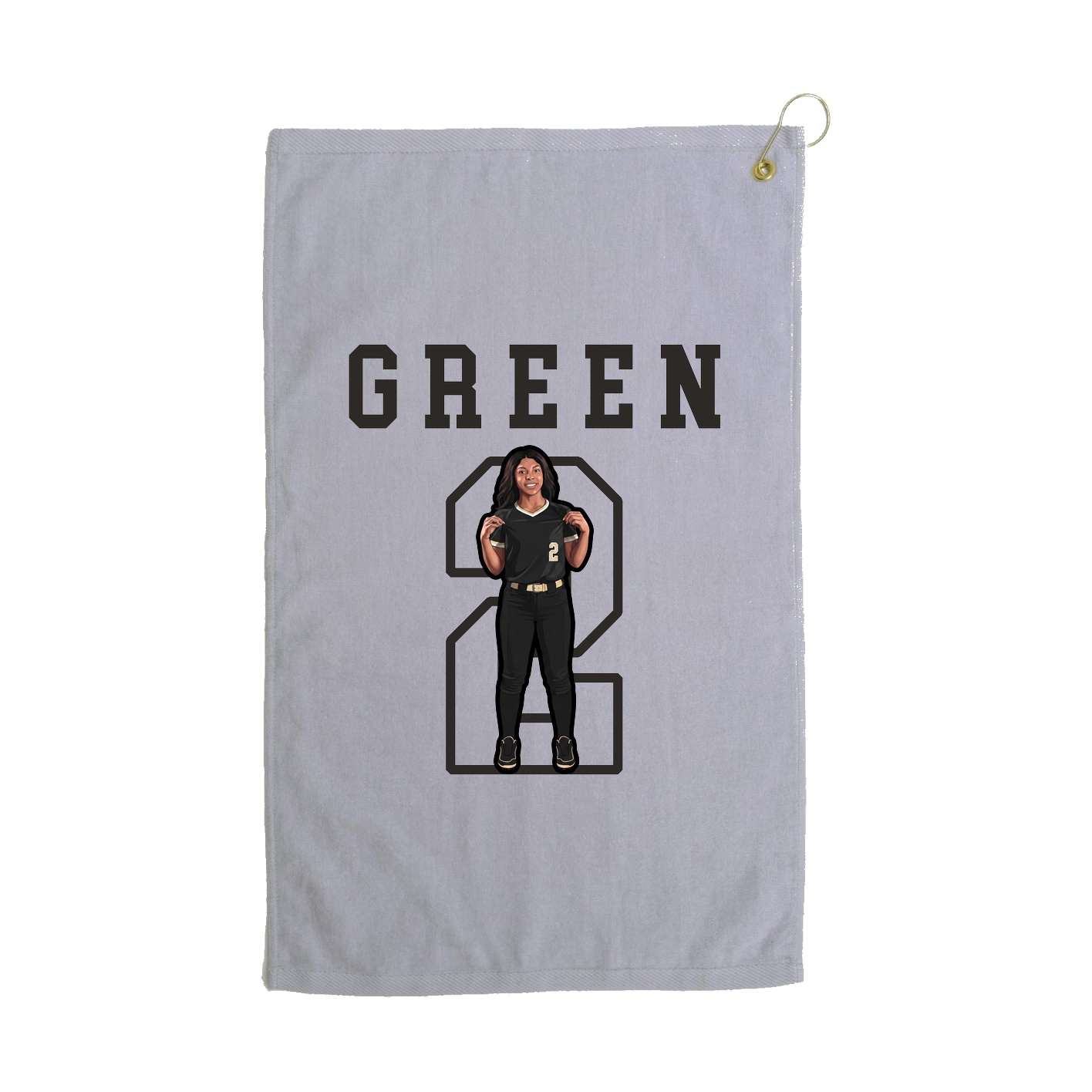 Golf Towel — Shirsey in Grey