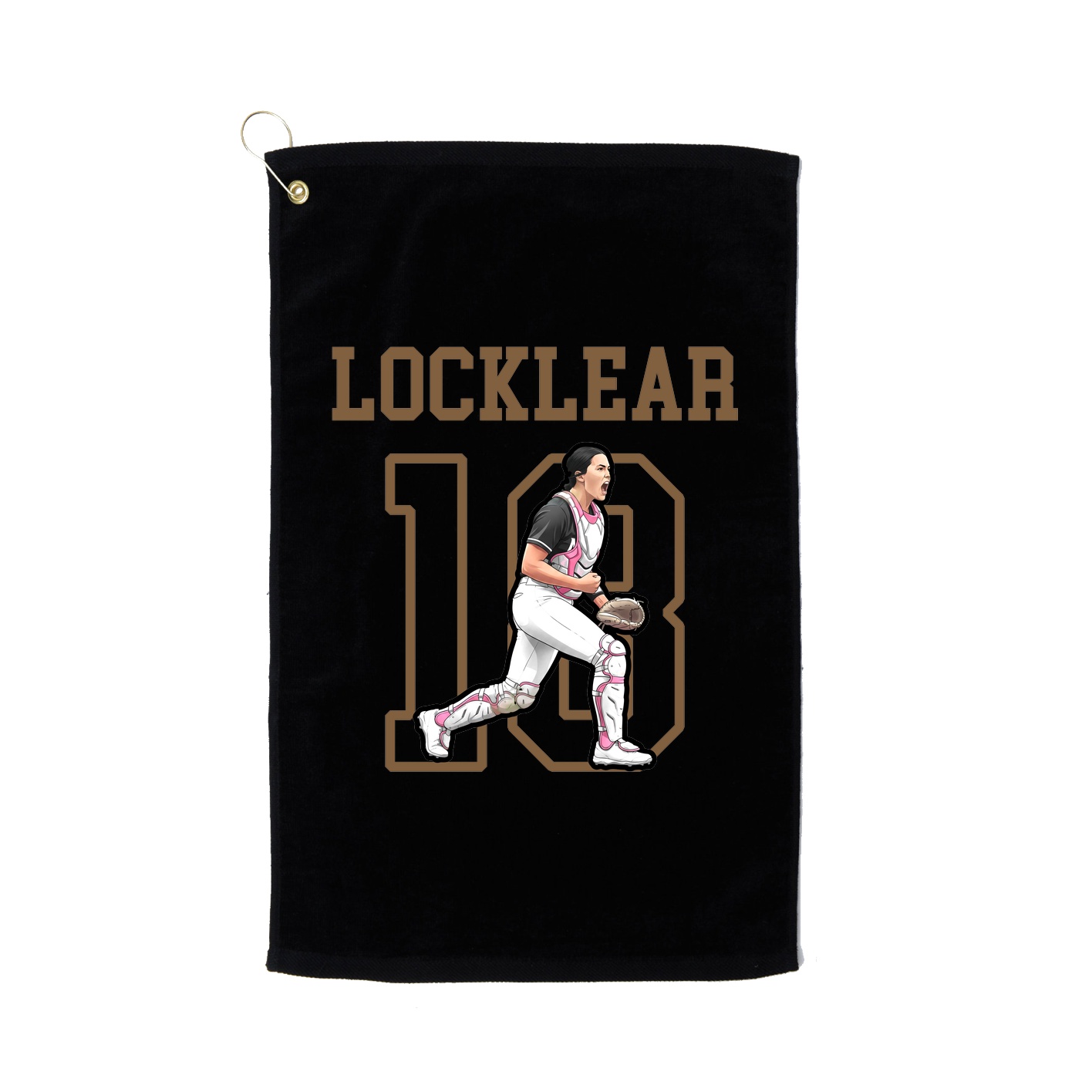 Golf Towel — Shirsey in Black