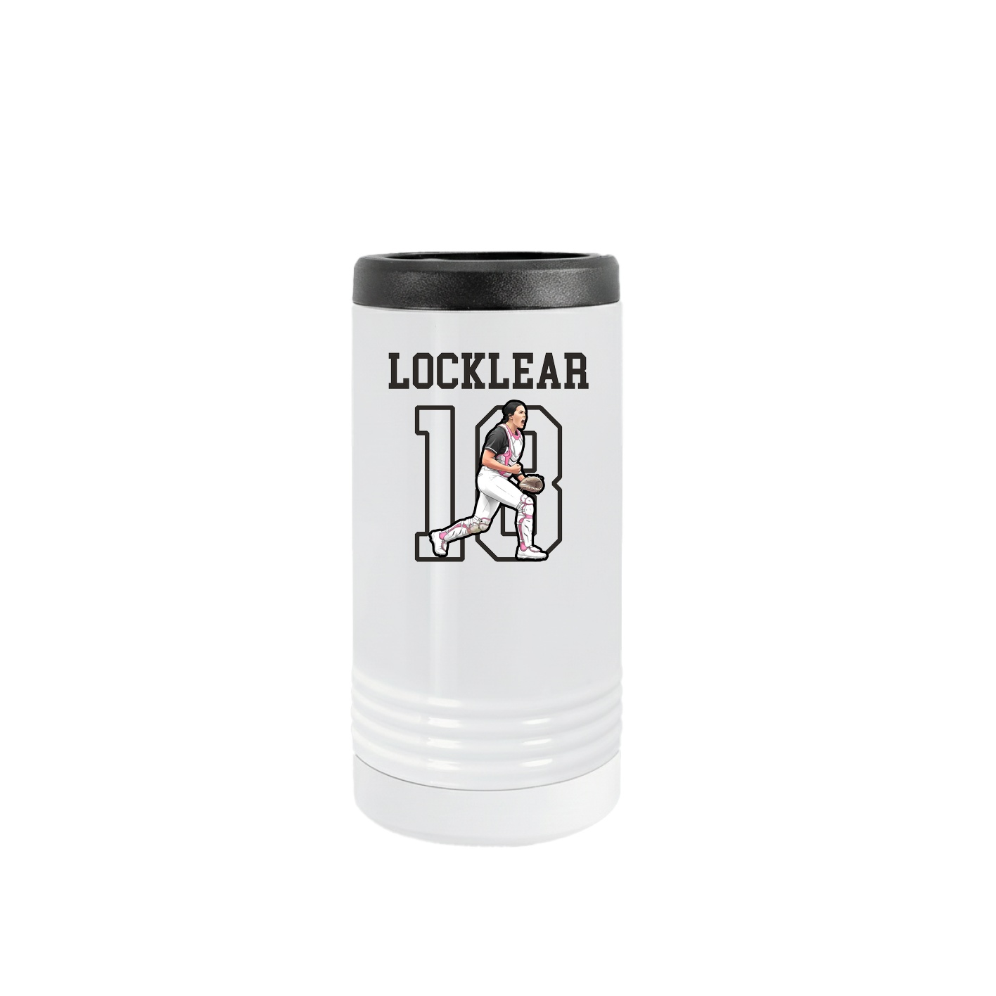 Slim Beverage Holder — Shirsey in White