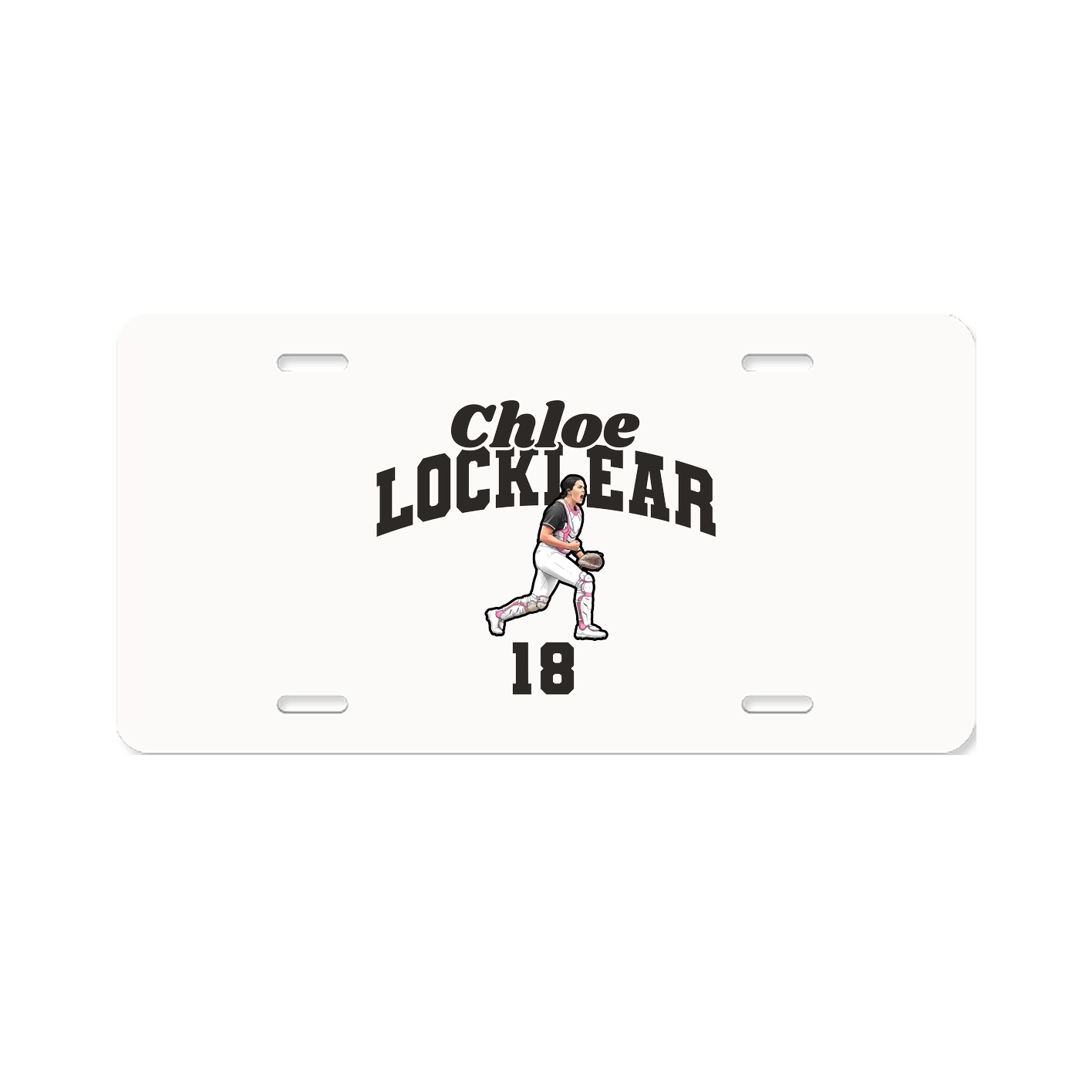 License Plate — Signature Arch in Classic