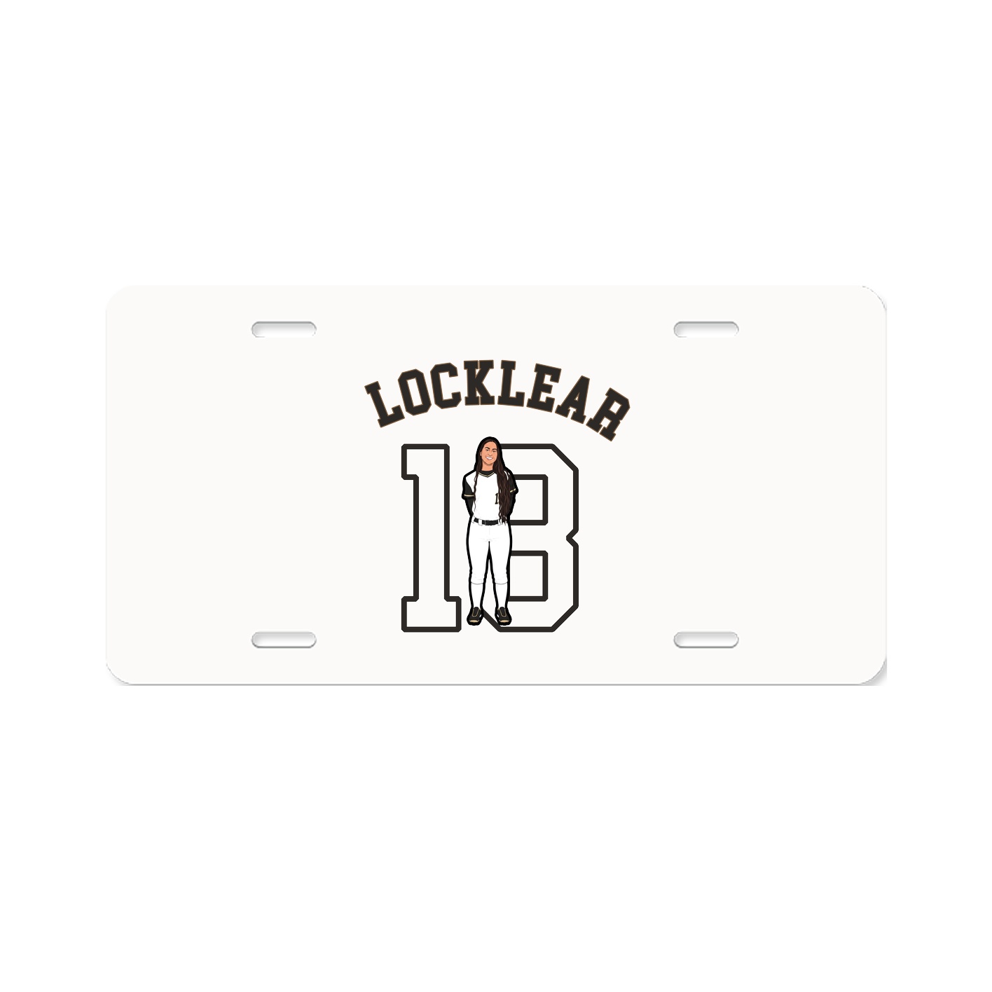 License Plate — Shirsey Arch in Classic