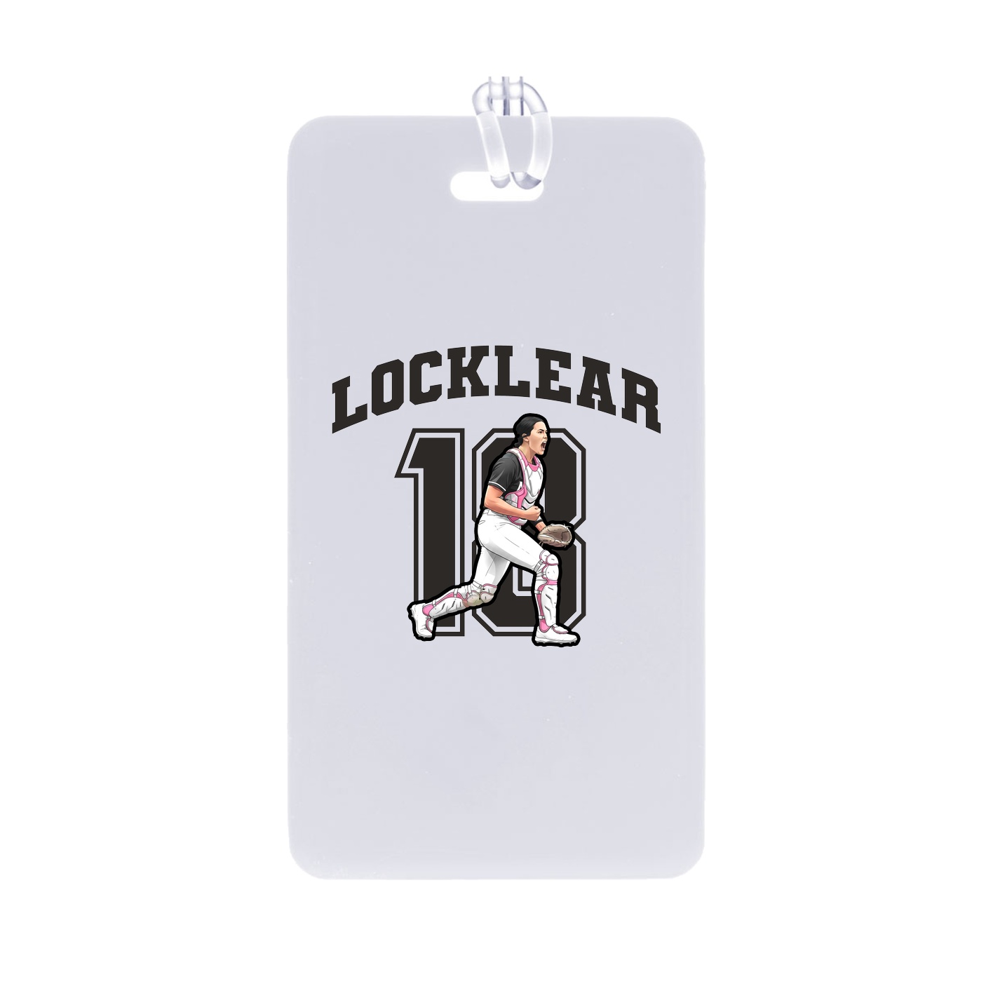 Bag Tag — Number in Classic
