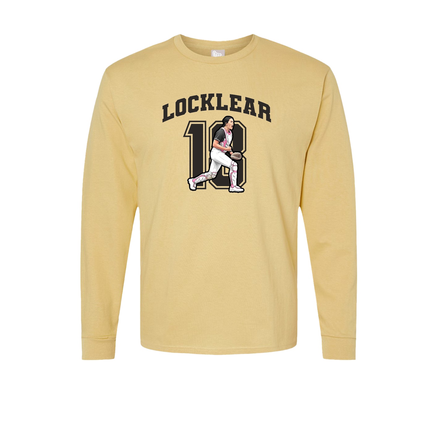 Long Sleeve Tee — Number in Vegas Gold