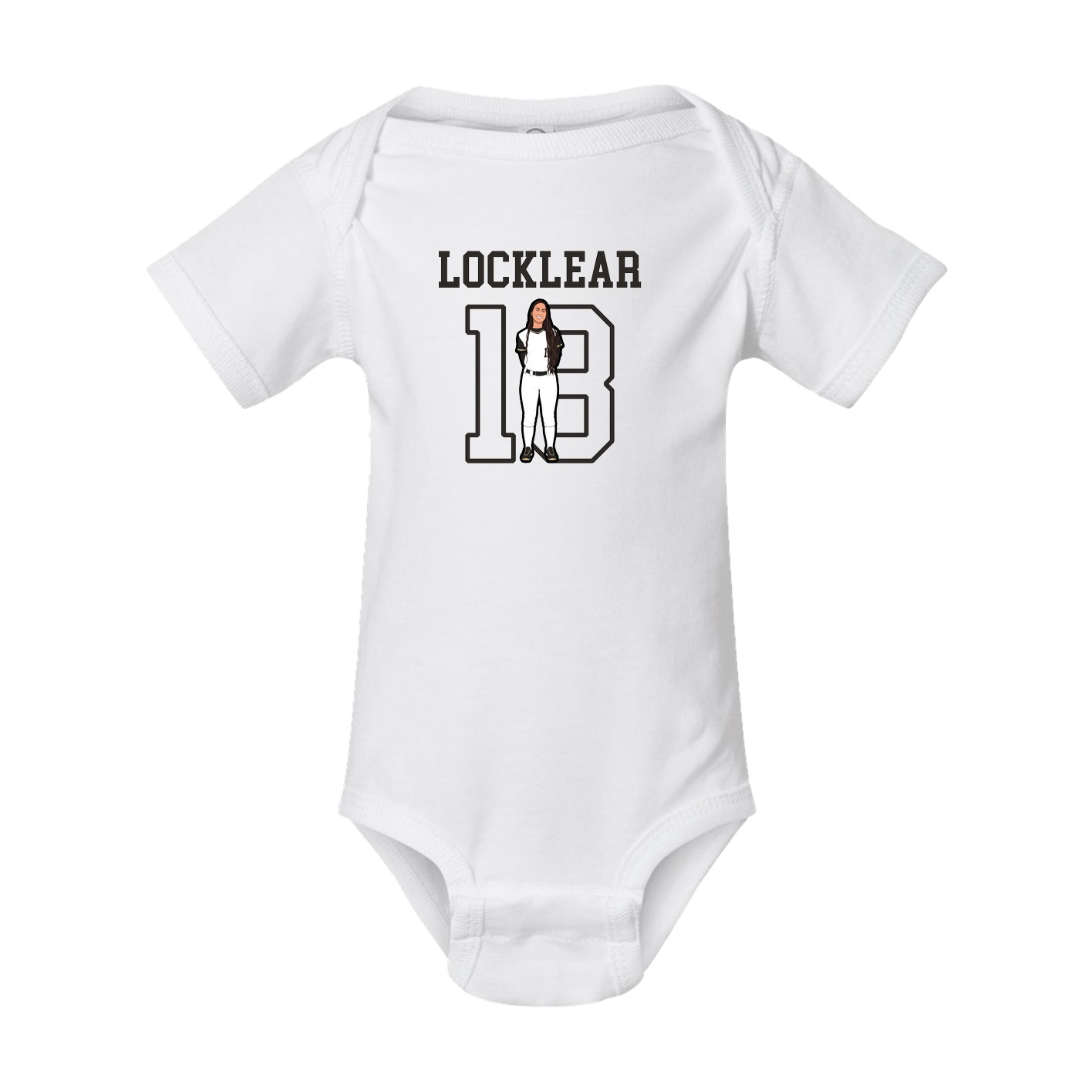 Baby Onesie — Shirsey in White