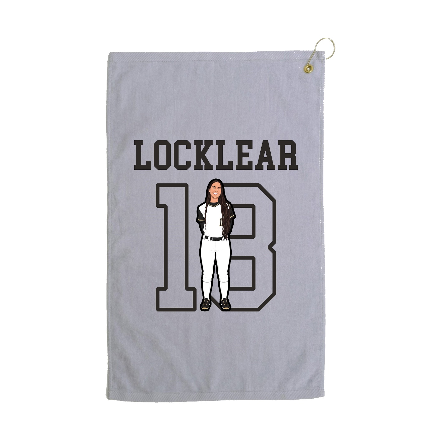 Golf Towel — Shirsey in Grey