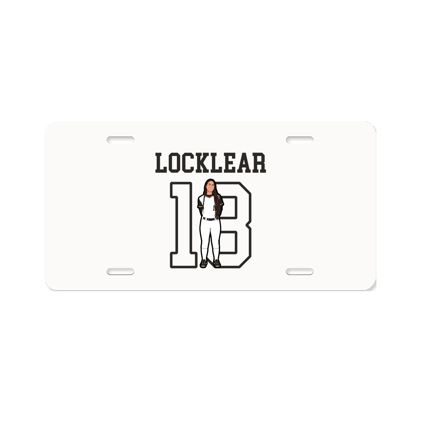 License Plate — Shirsey in Classic