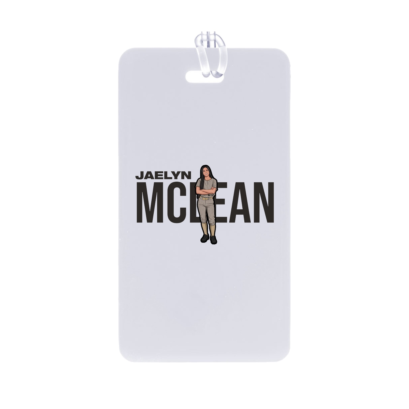 Bag Tag — Player Name in Classic