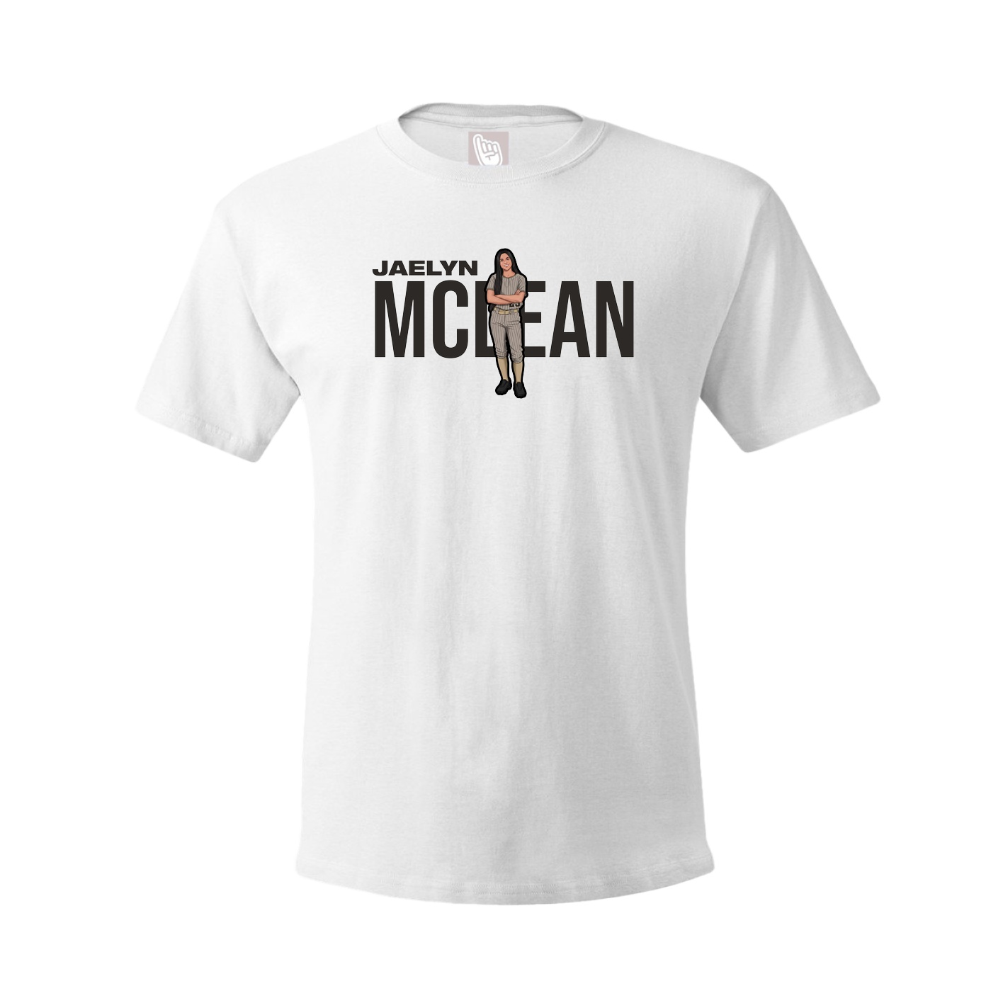Tee — Player Name in White