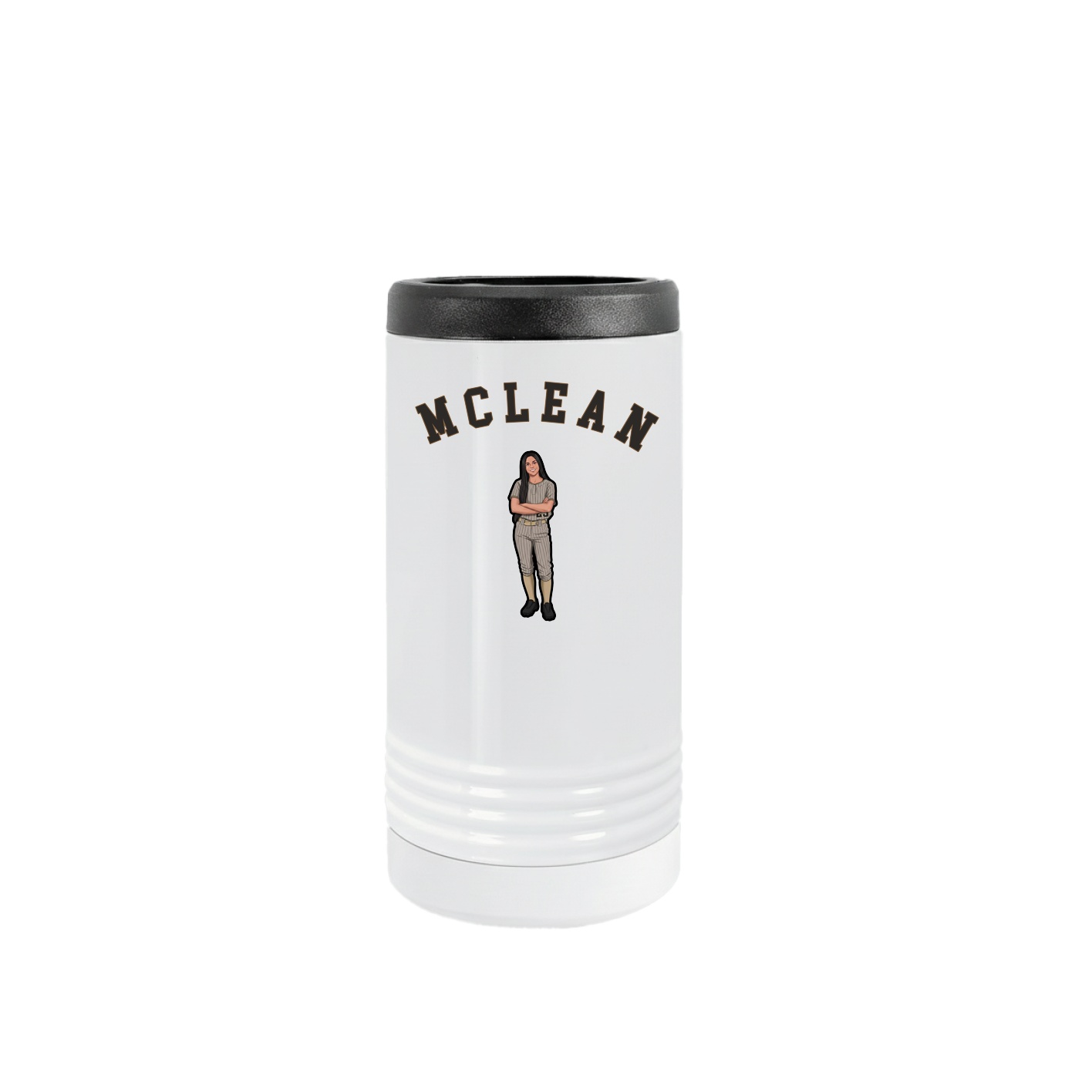 Slim Beverage Holder — Shirsey Arch in White