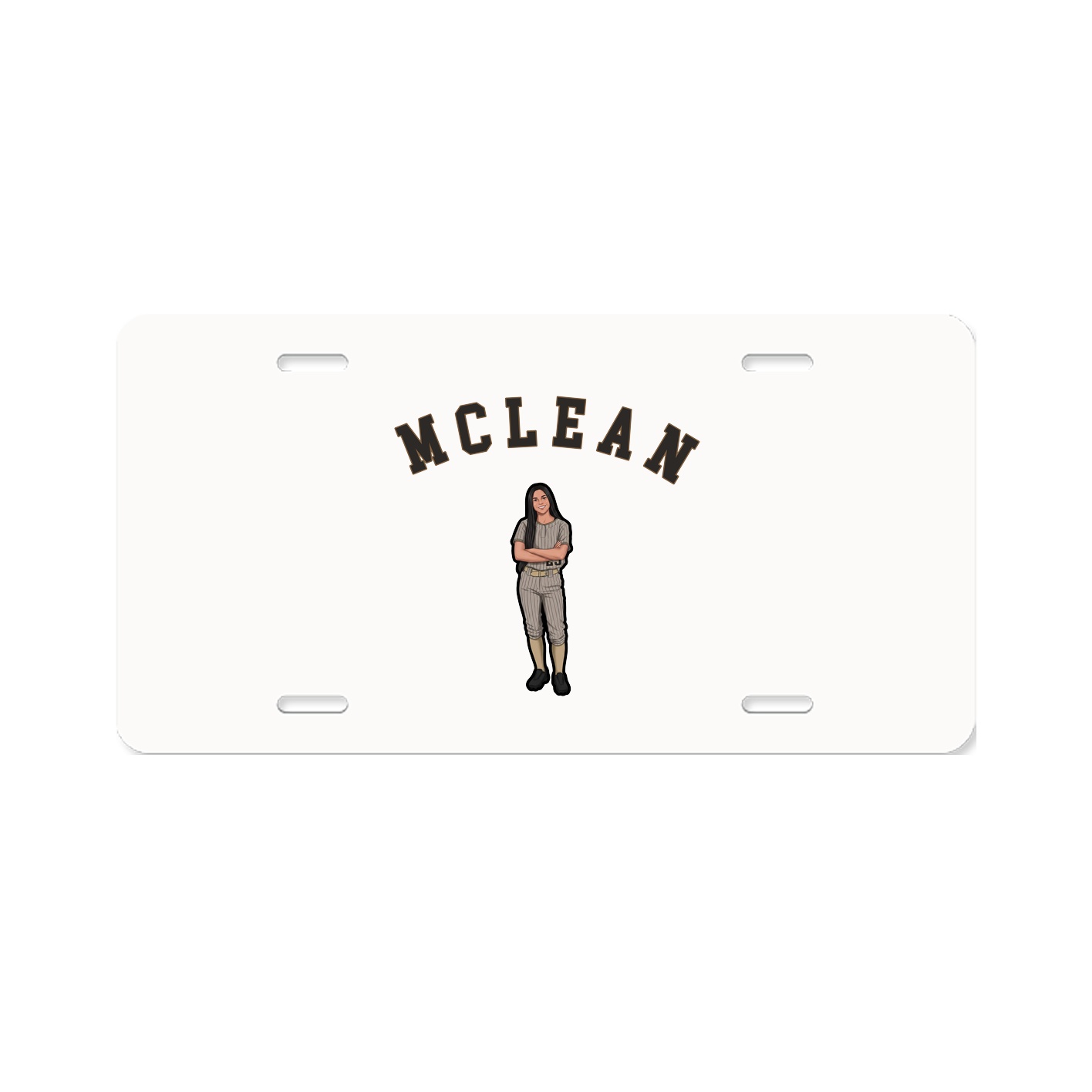 License Plate — Shirsey Arch in Classic