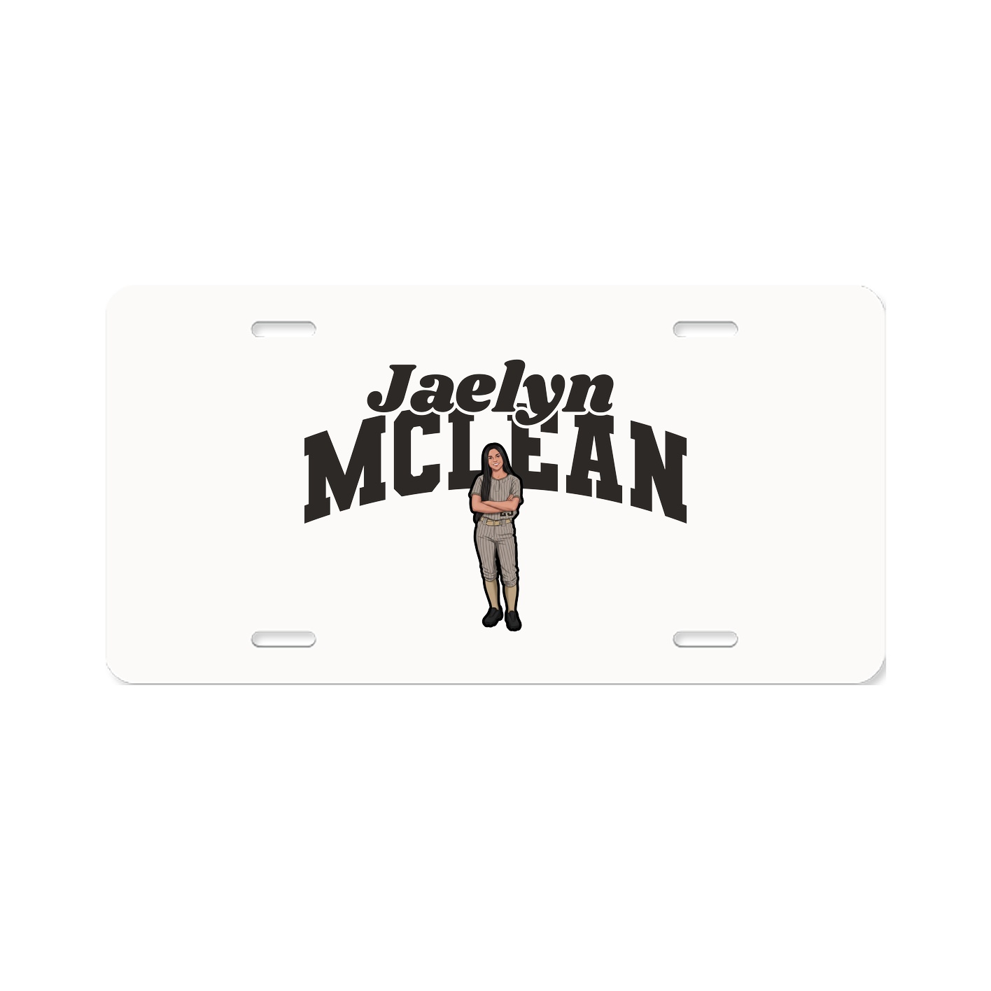 License Plate — Signature Arch in Classic