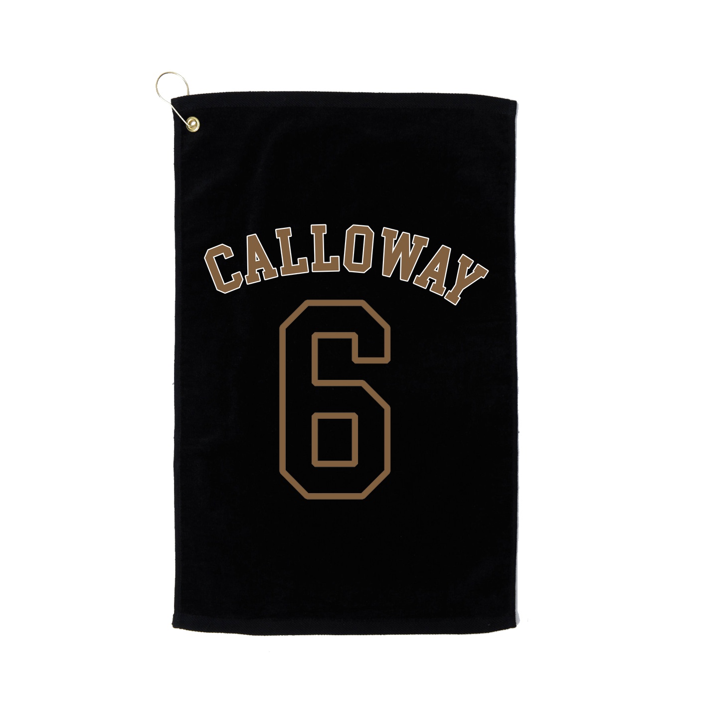 Golf Towel — Shirsey Arch in Black