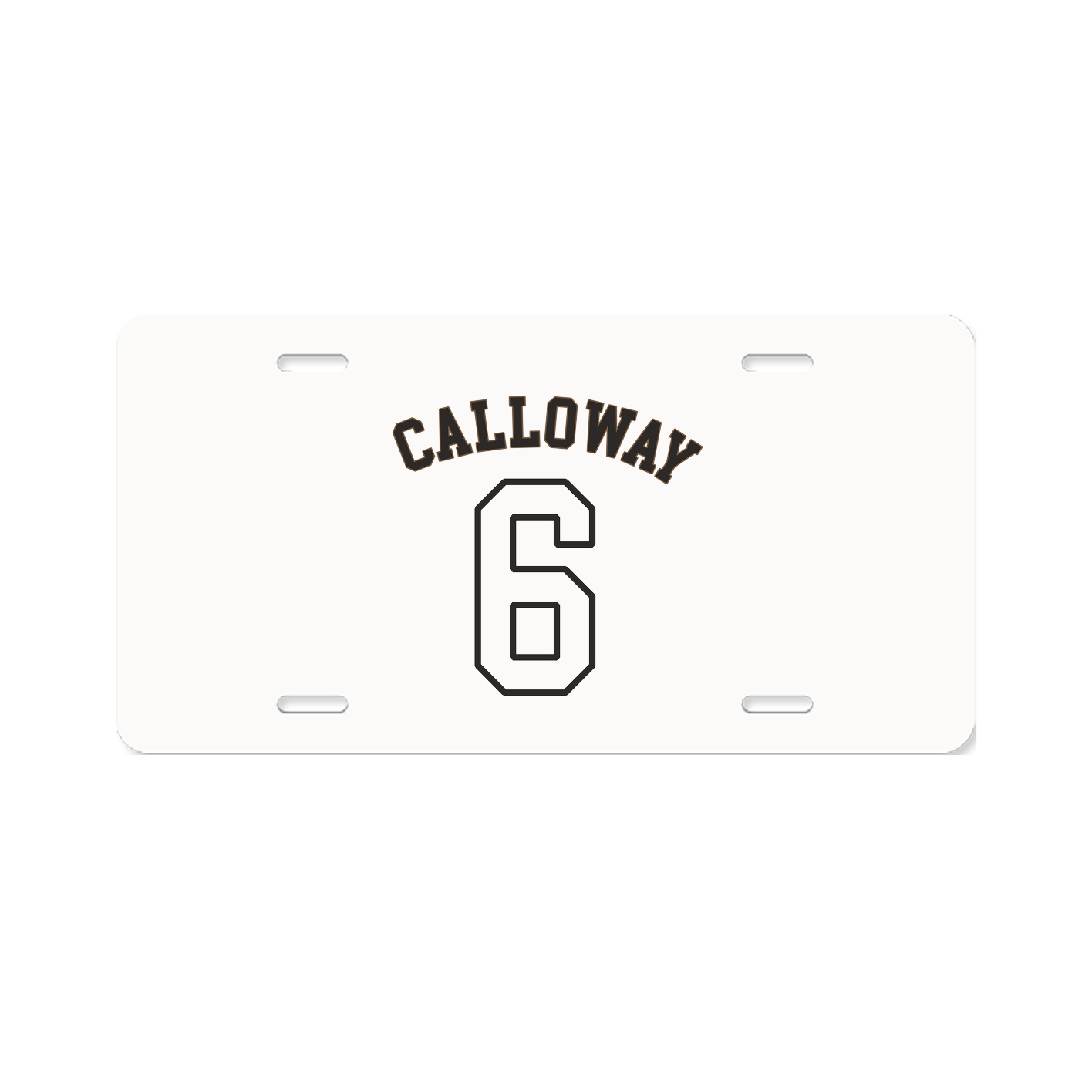 License Plate — Shirsey Arch in Classic