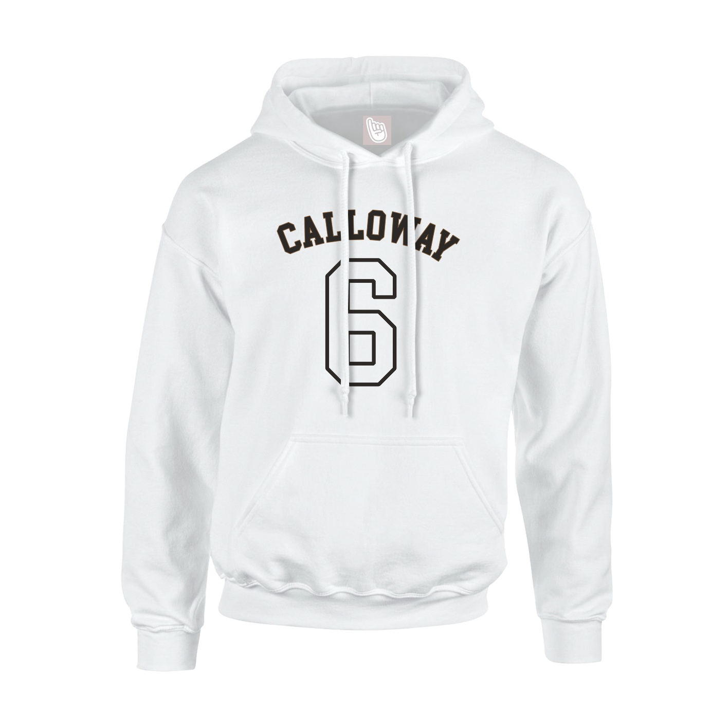 Youth Hoodie — Shirsey Arch in White