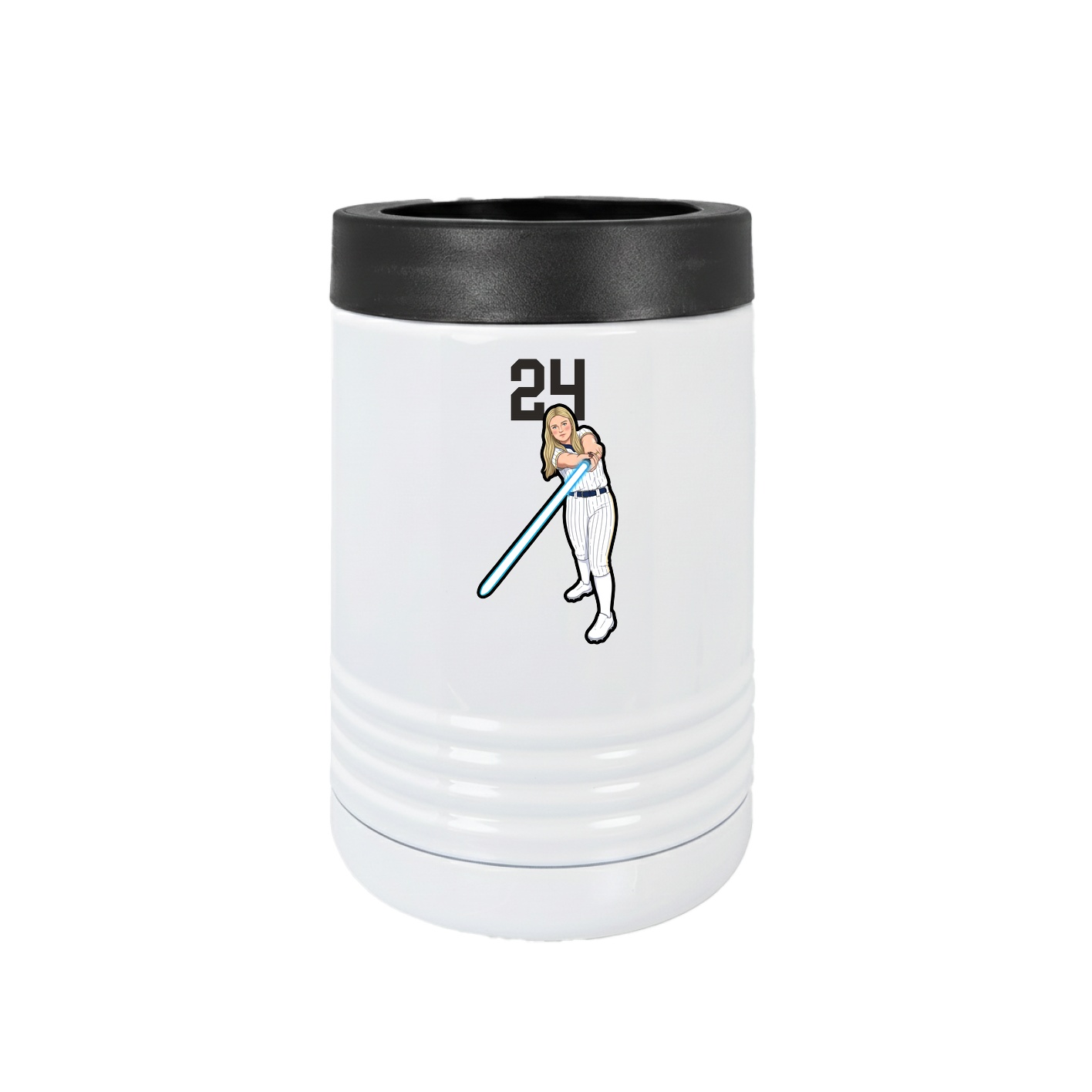 Beverage Holder — Number Top in White