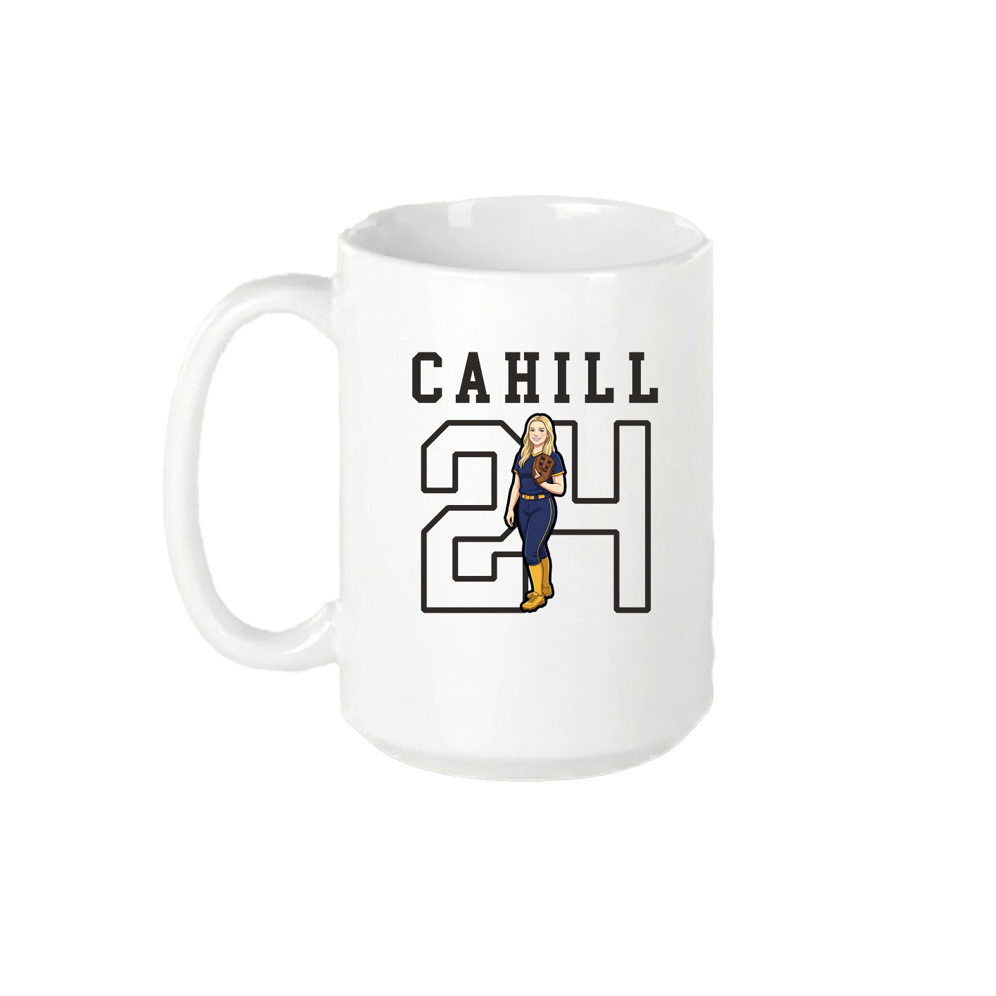 15oz Coffee Mug — Shirsey in White