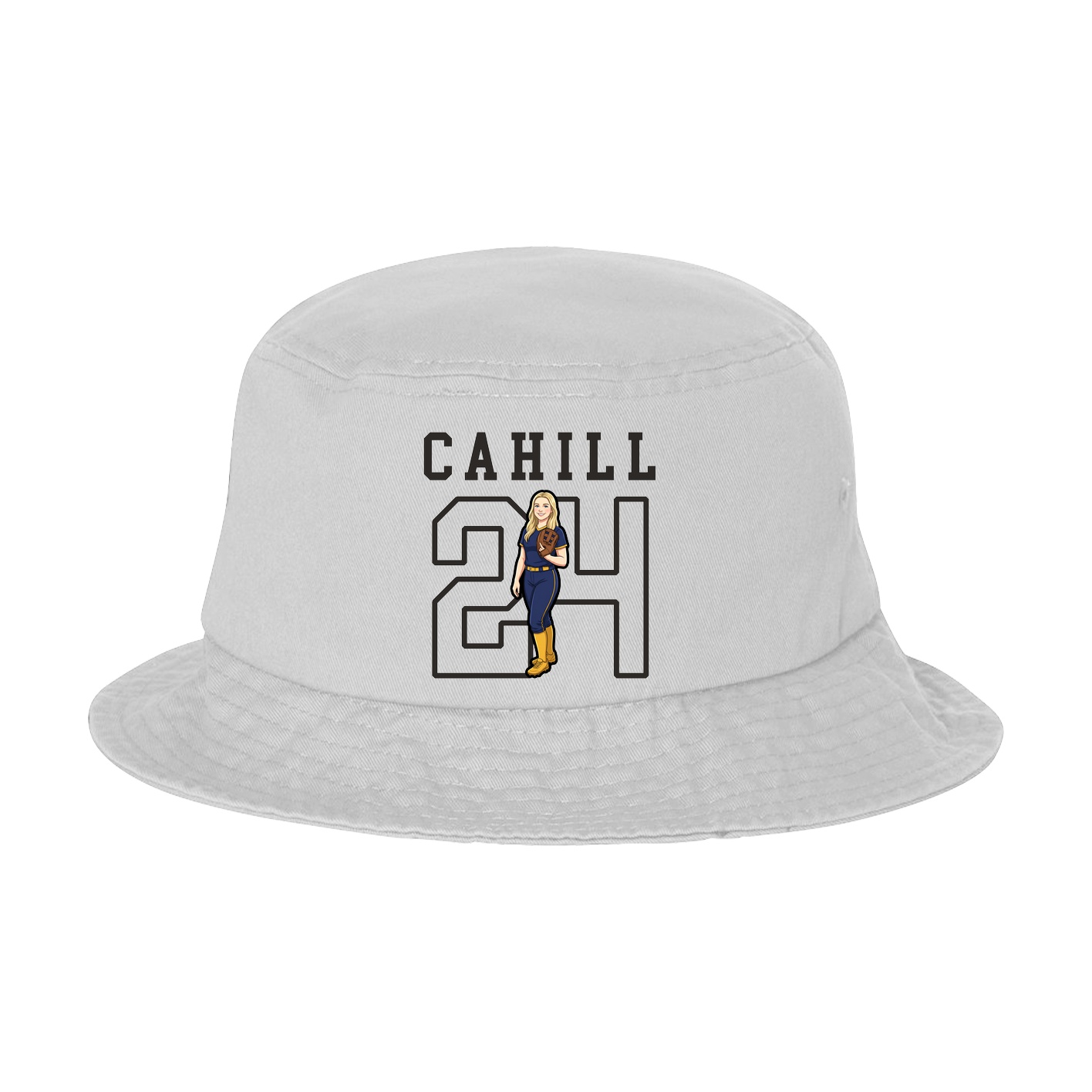 Bucket Cap — Shirsey in White