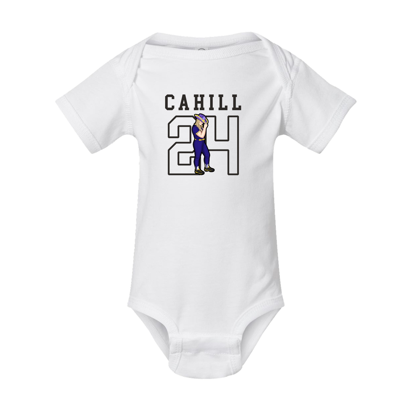 Baby Onesie — Shirsey in White