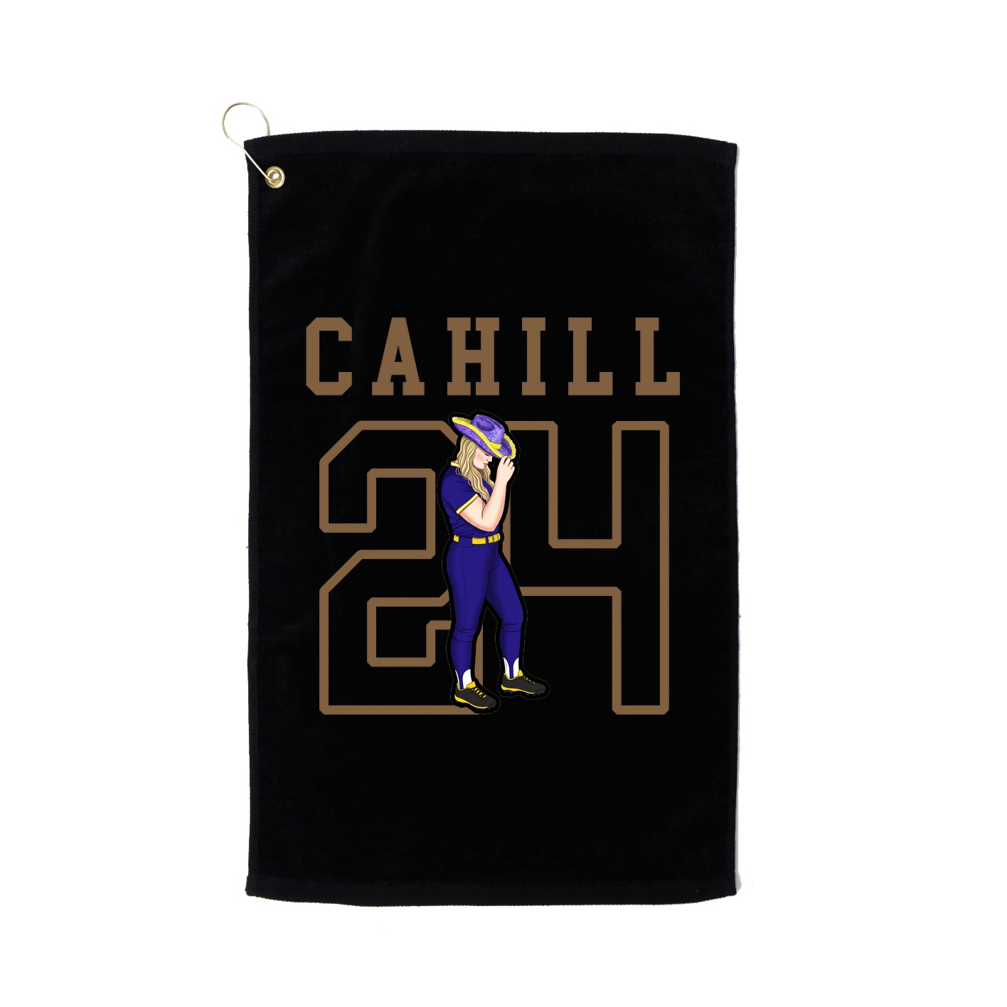 Golf Towel — Shirsey in Black