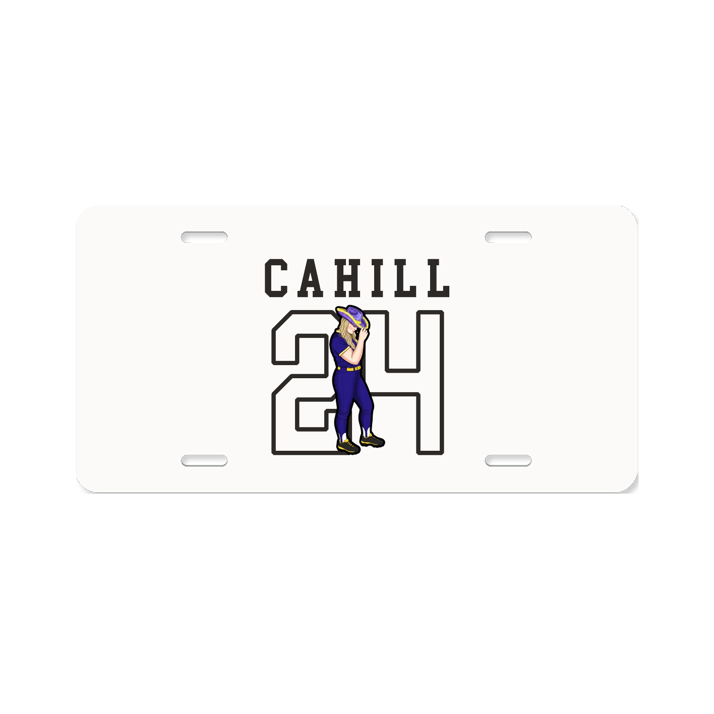 License Plate — Shirsey in Classic