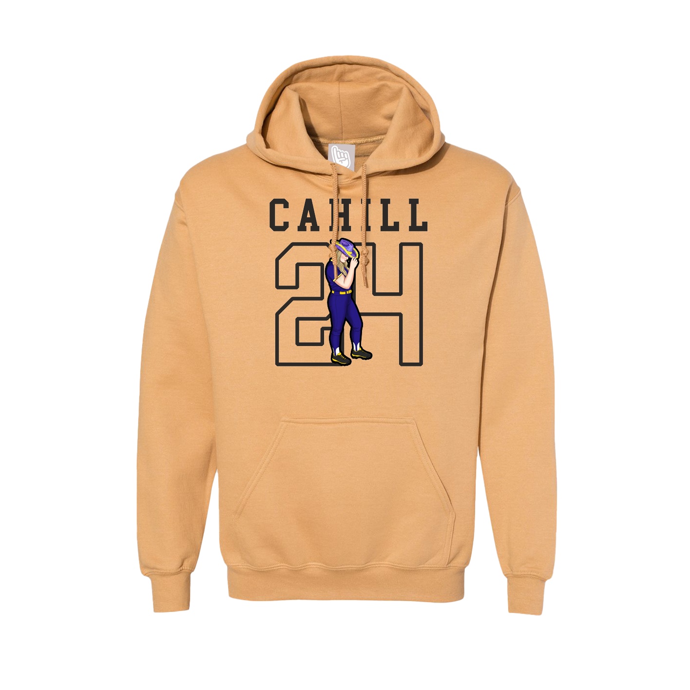 Hoodie — Shirsey in Vegas Gold