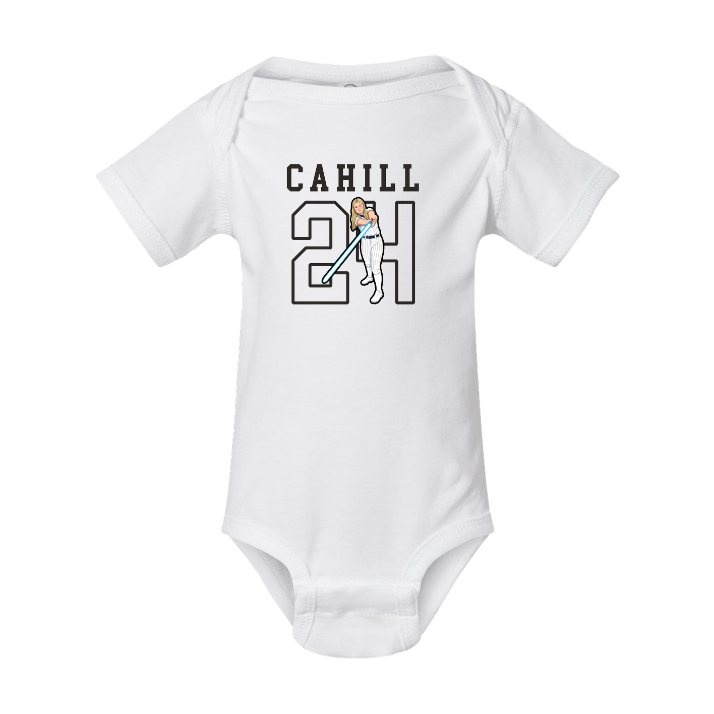 Baby Onesie — Shirsey in White
