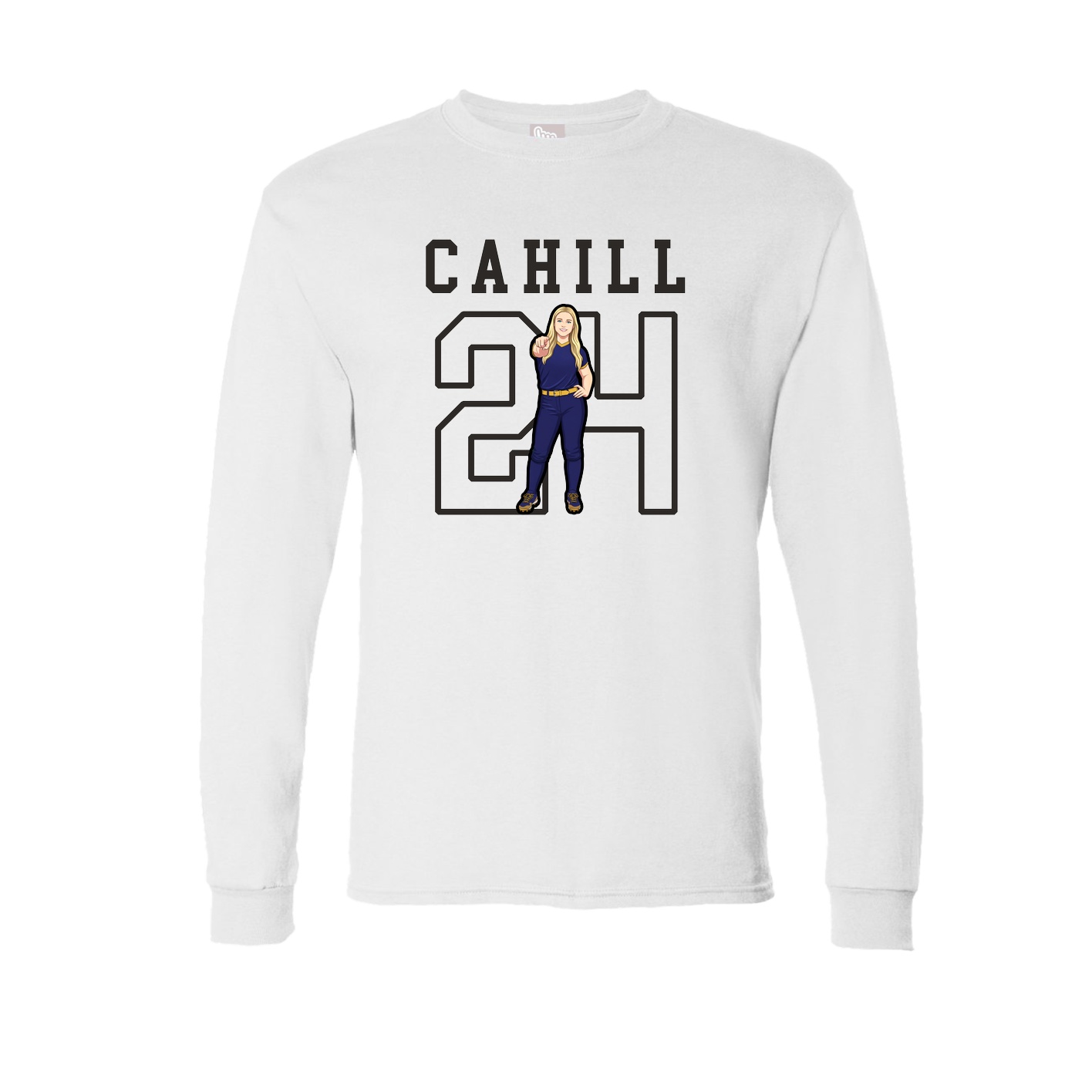 Long Sleeve Tee — Shirsey in White