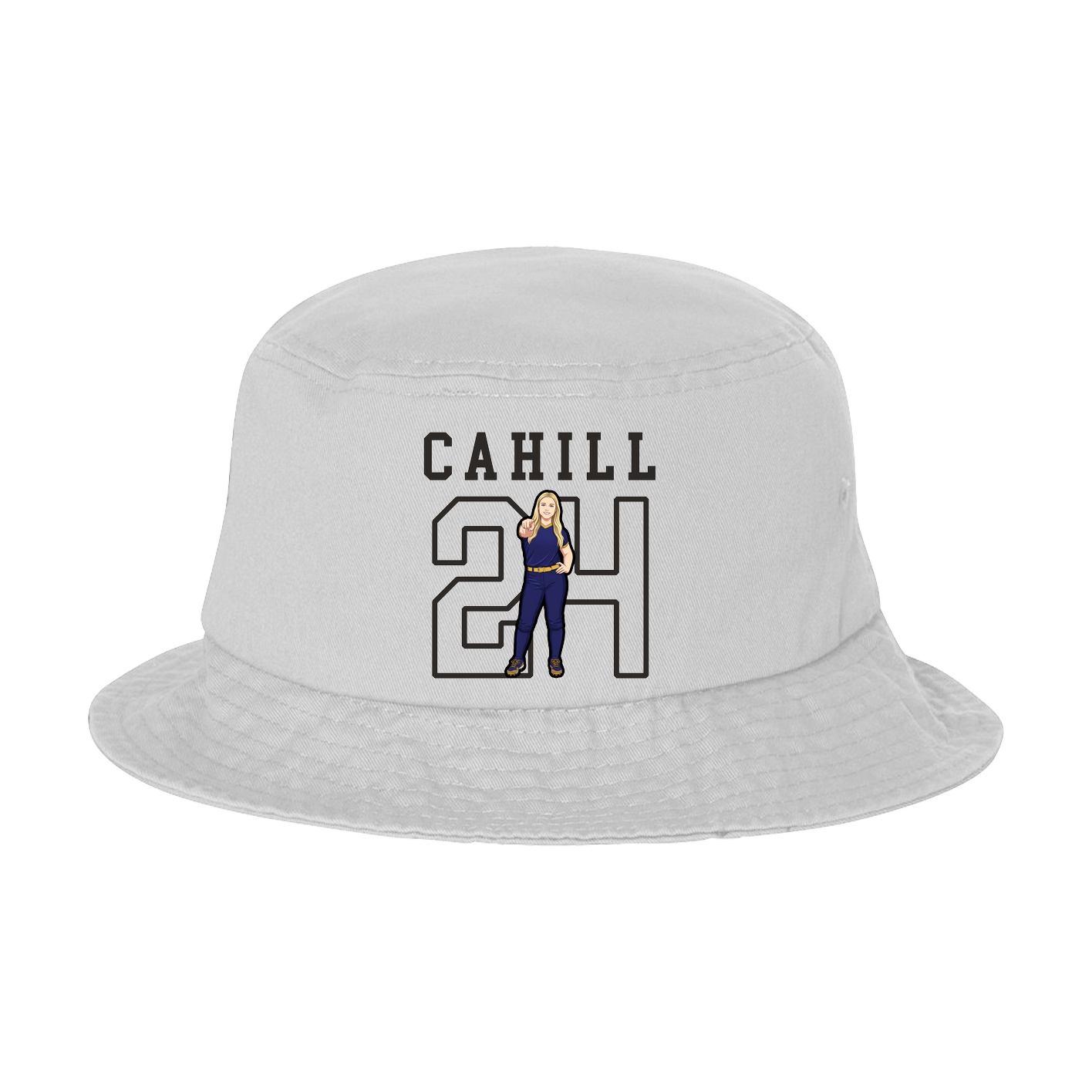 Bucket Cap — Shirsey in White