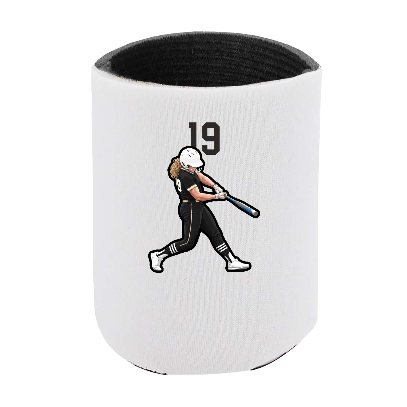 Can Holder — Number Top in White