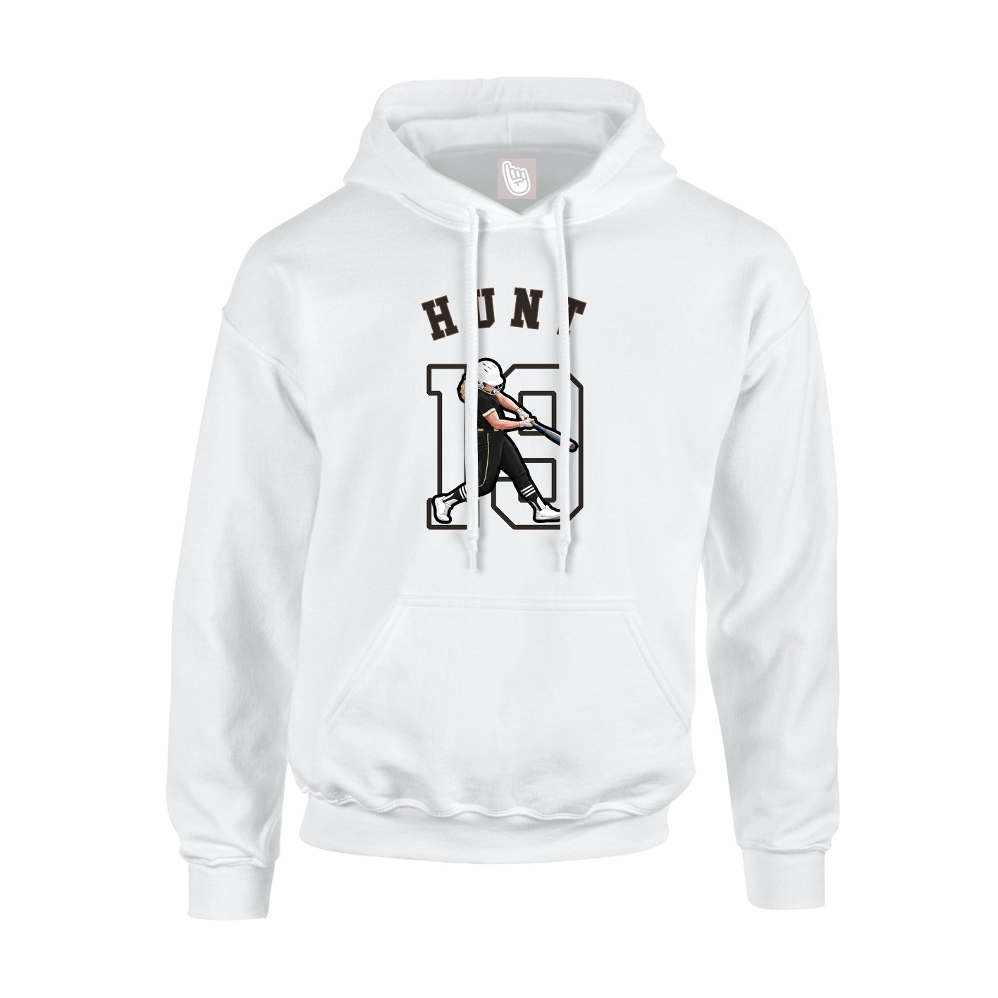 Hoodie — Shirsey Arch in White