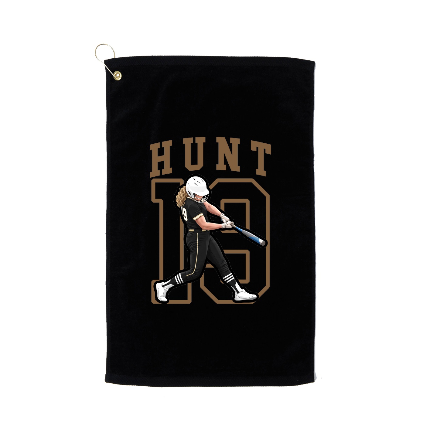 Golf Towel — Shirsey in Black