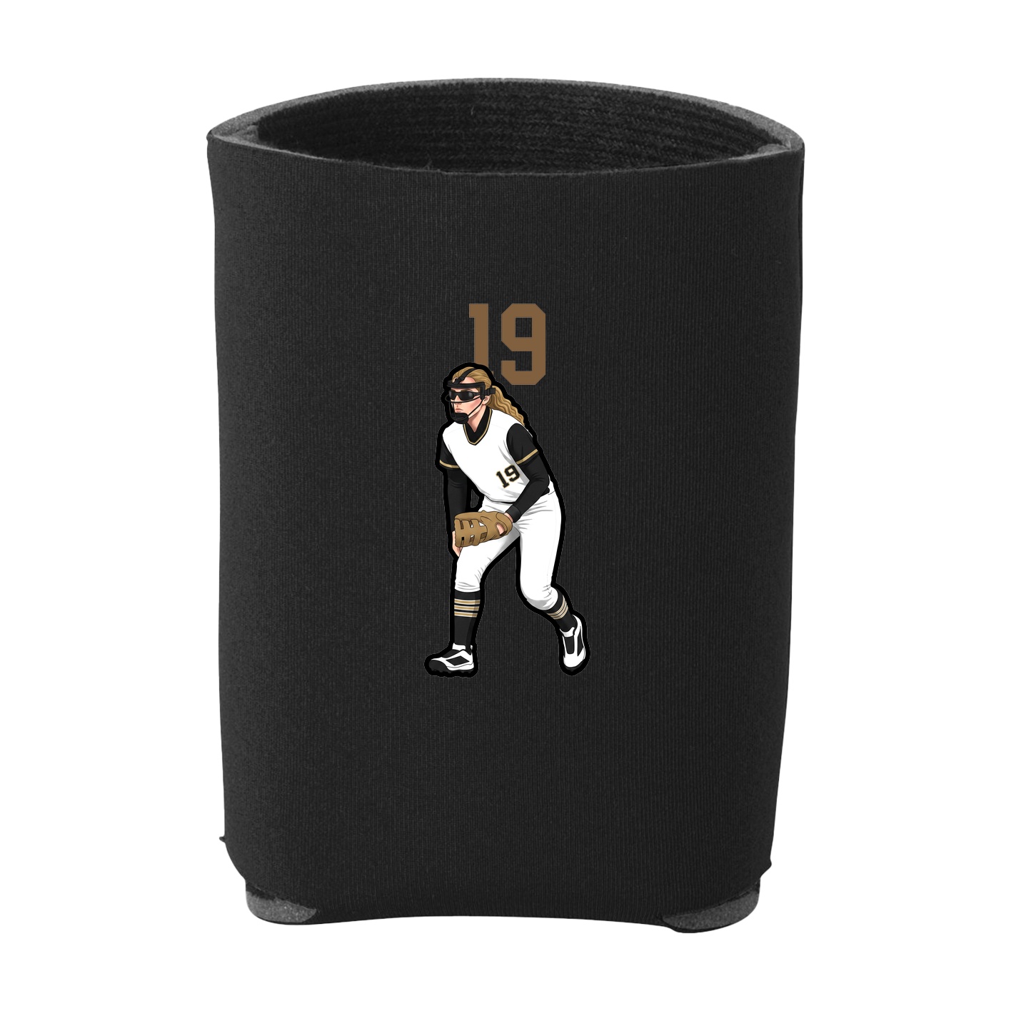 Can Holder — Number Top in Black