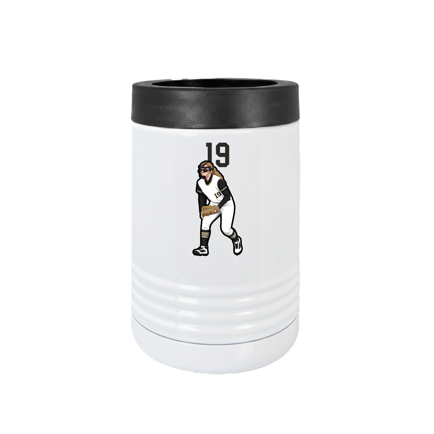Beverage Holder — Number Top in White